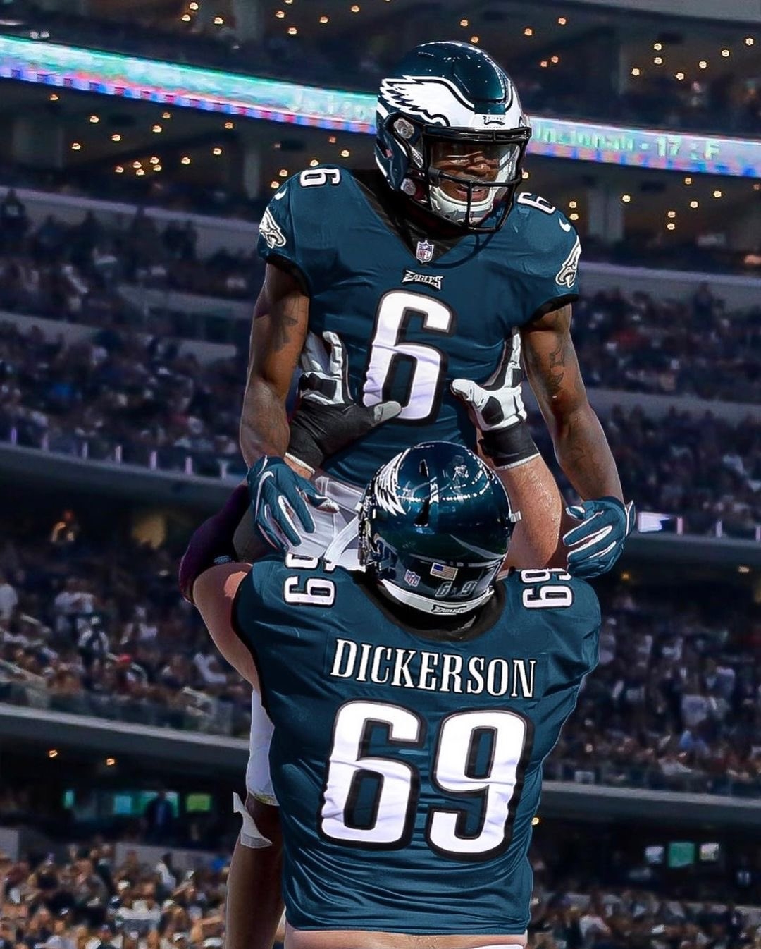 1080x1350 SʟɪᴍRᴇᴀᴘᴇʀ6 (5 7) Reminder DeVonta Smith And Landon Dickerson Are Philadelphia Eagles, Phone