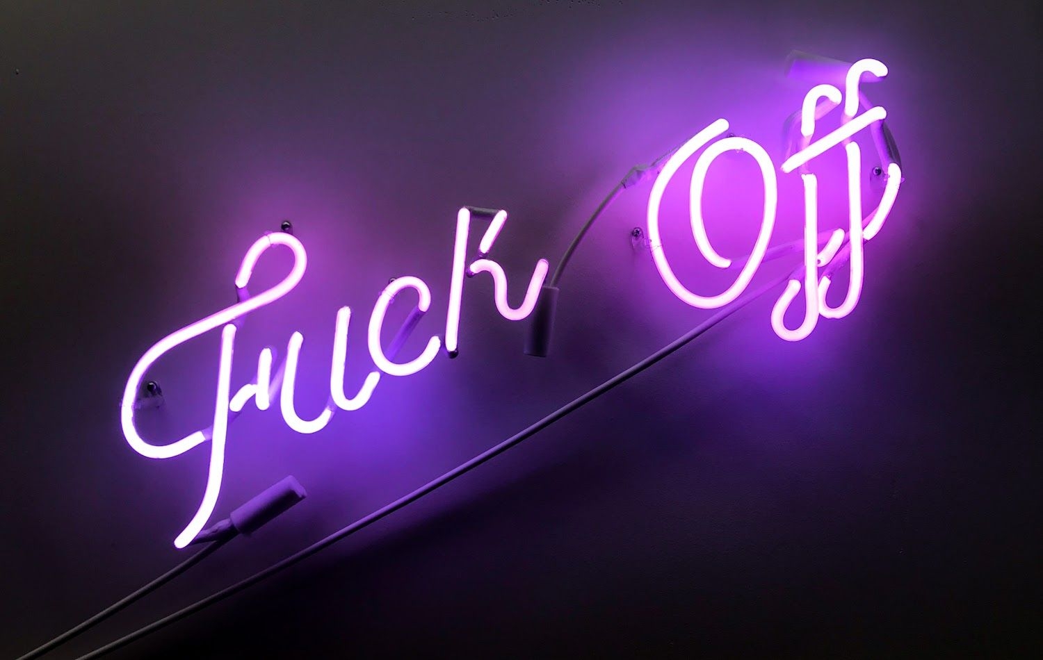 1500x950 FUCK OFF SERIES LIGHT SCULPTURES, Desktop