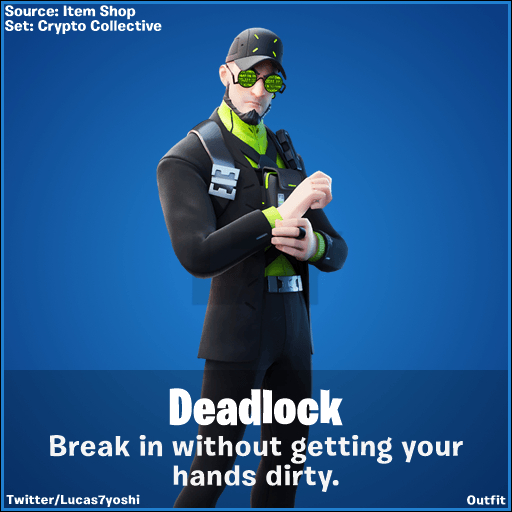 520x520 Deadlock Fortnite wallpaper, Phone