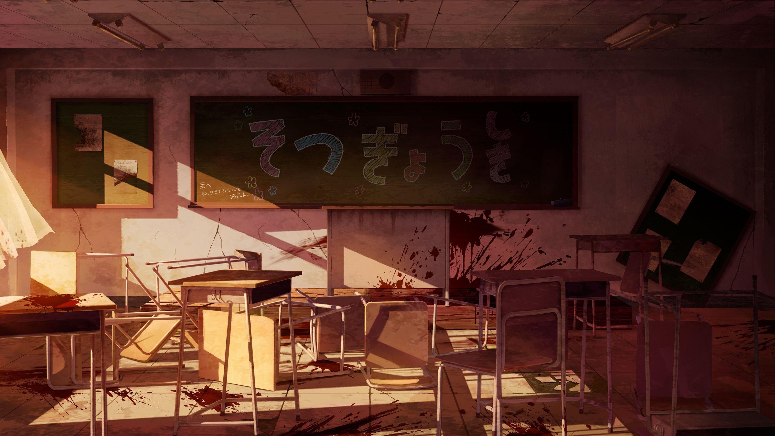 3000x1690 School Classroom Wallpaper, Desktop