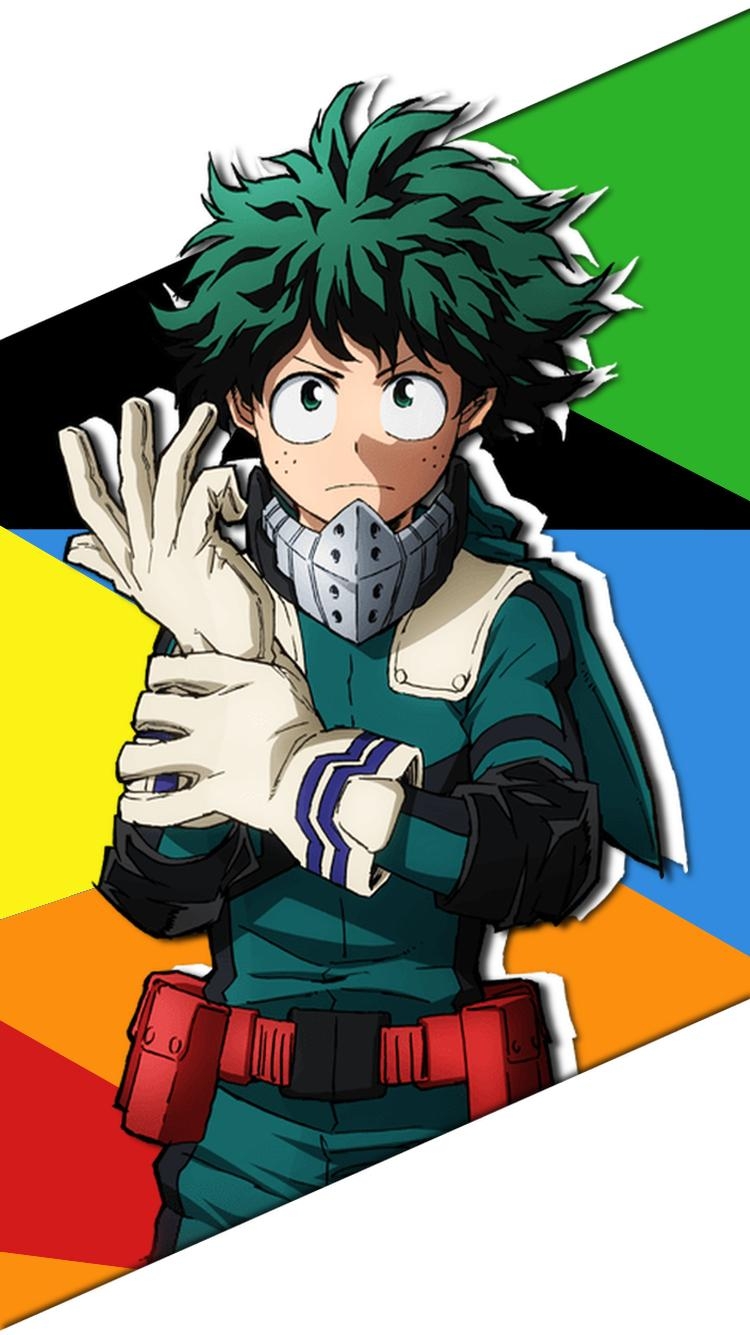 750x1340 Deku Boku No Hero Academia Wallpaper Phone, Phone