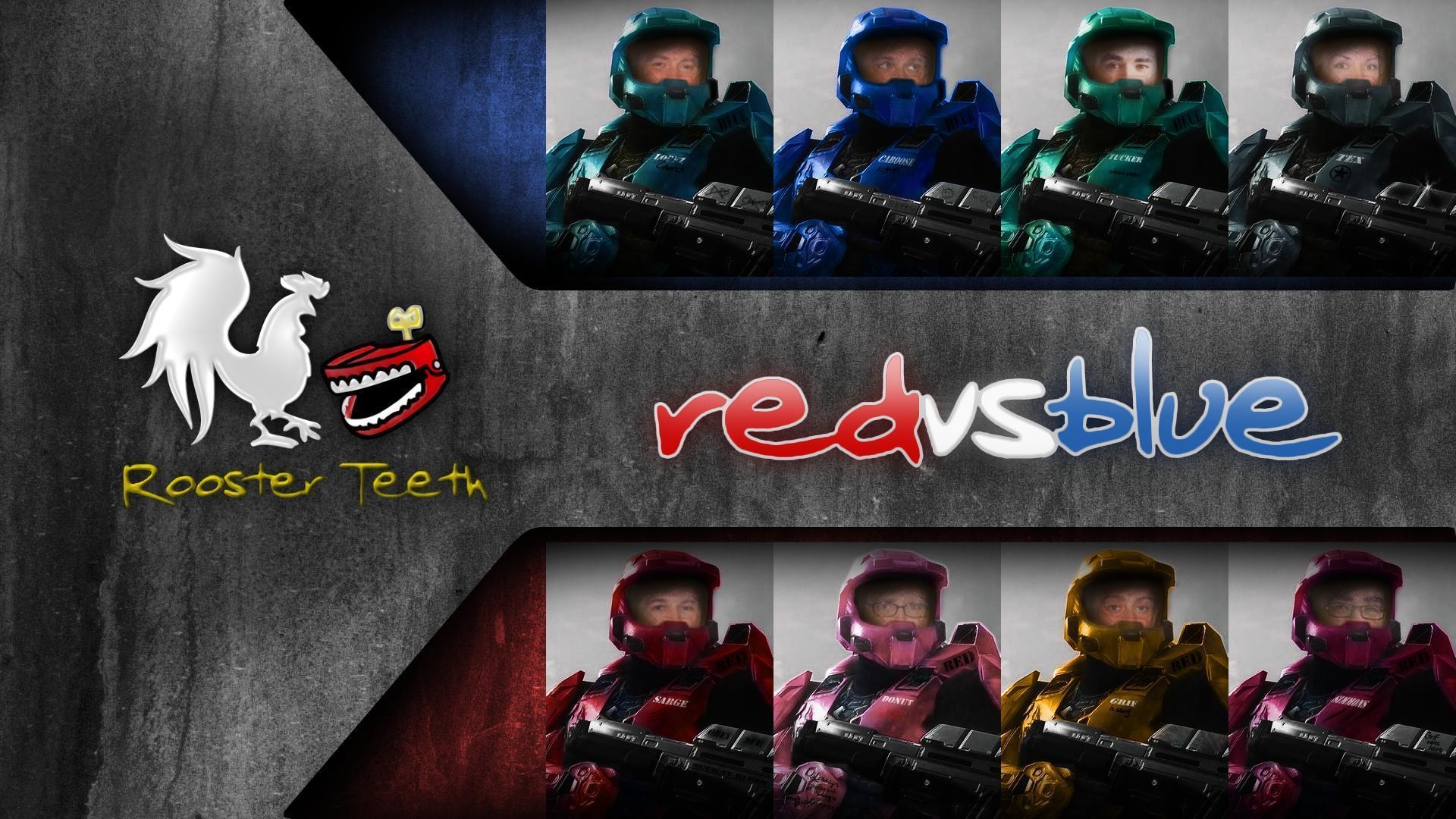 1920x1080 Pix For > Red Vs Blue Wallpaper, Desktop