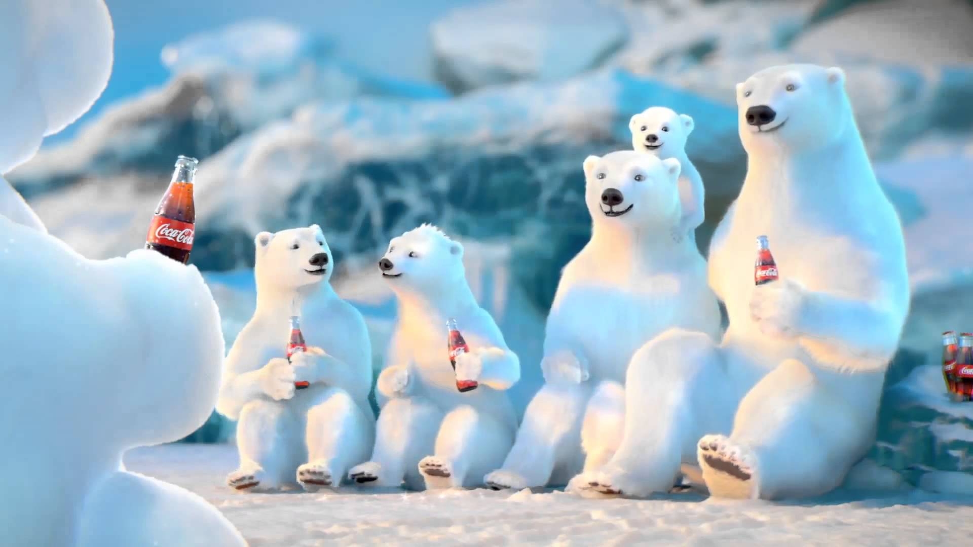 1920x1080 Free download Viewing Gallery For Coca Cola Christmas Polar Bears Wallpaper [] for your Desktop, Mobile & Tablet. Explore Christmas Polar Bear Wallpaper. Polar Bear Desktop Wallpaper, Desktop