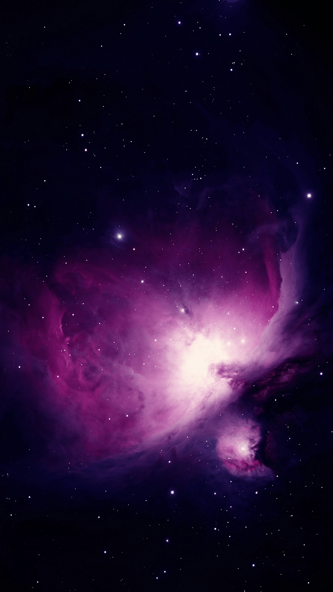 1080x1920 Purple Space Galaxy S4 Wallpaper (), Phone