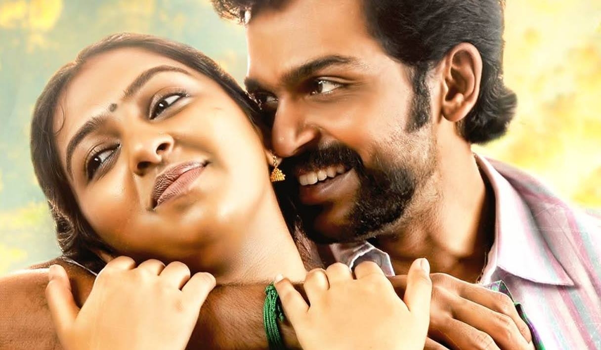 1220x710 Lakshmi Menon And Karthik Stills In Komban Movie, Desktop