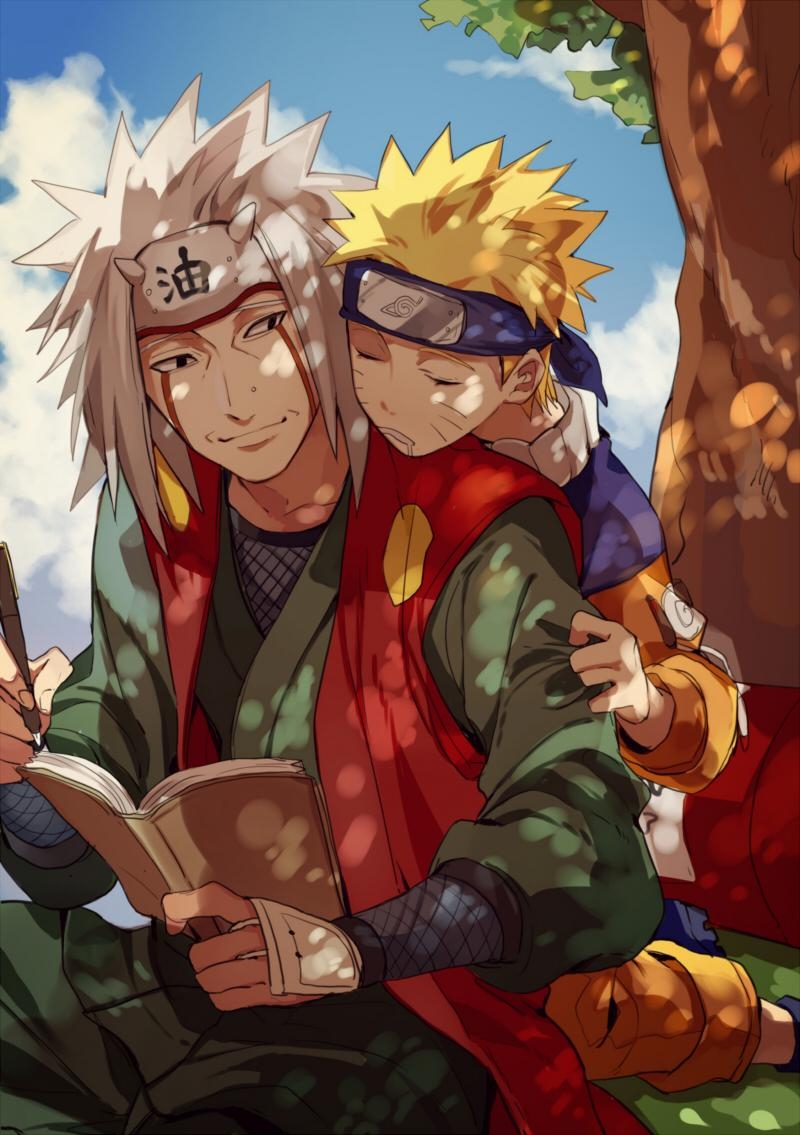 800x1140 Anime, Mon, Naruto, Uzumaki Naruto, Jiraiya ( Art Naruto HD Wallpaper & Background Download, Phone