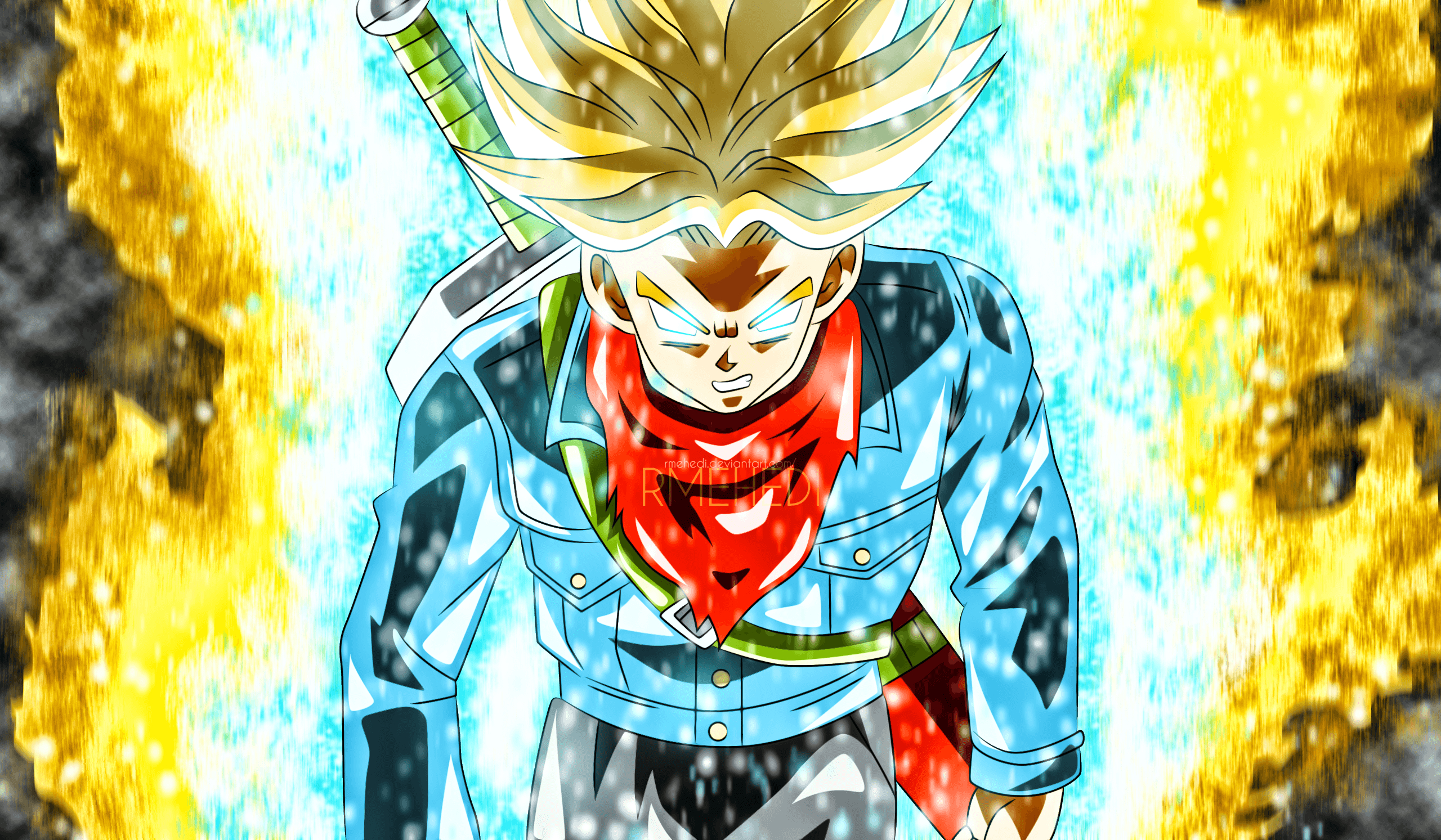 2560x1500 Trunks (Dragon Ball) HD Wallpaper. Background, Desktop