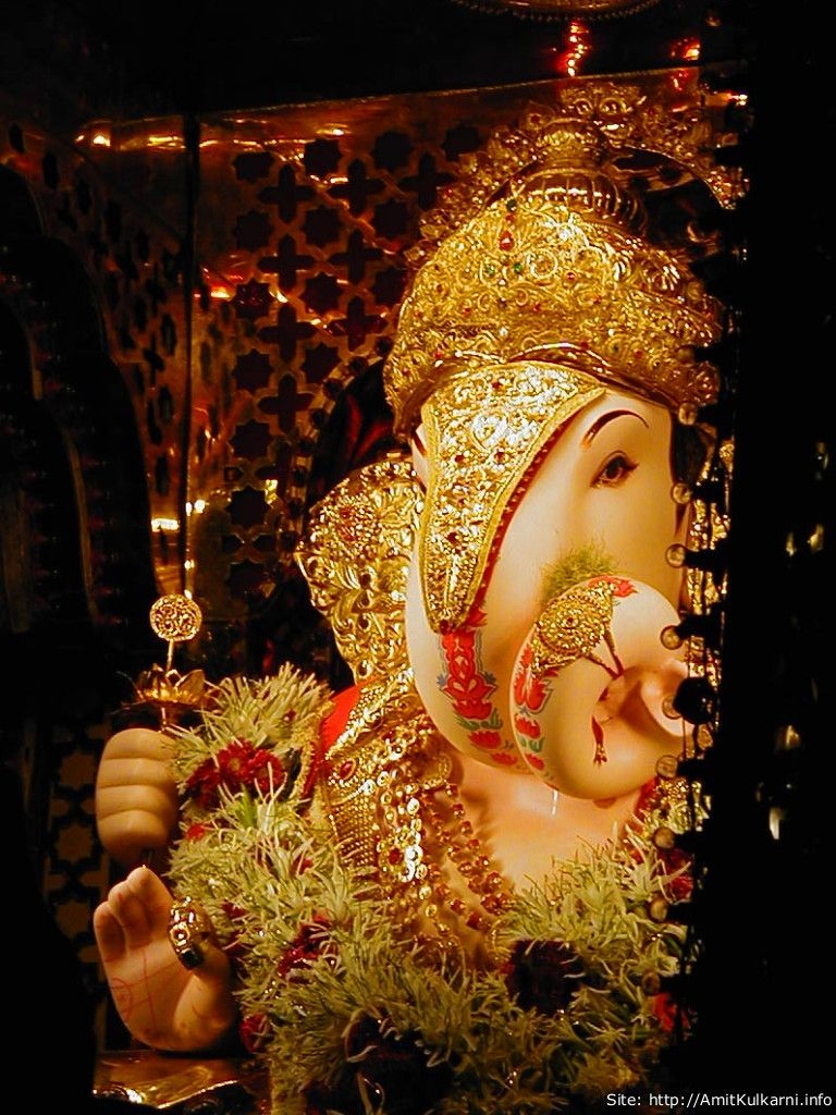 770x1030 Full HD Dagdusheth Ganpati HD Wallpaper, Phone