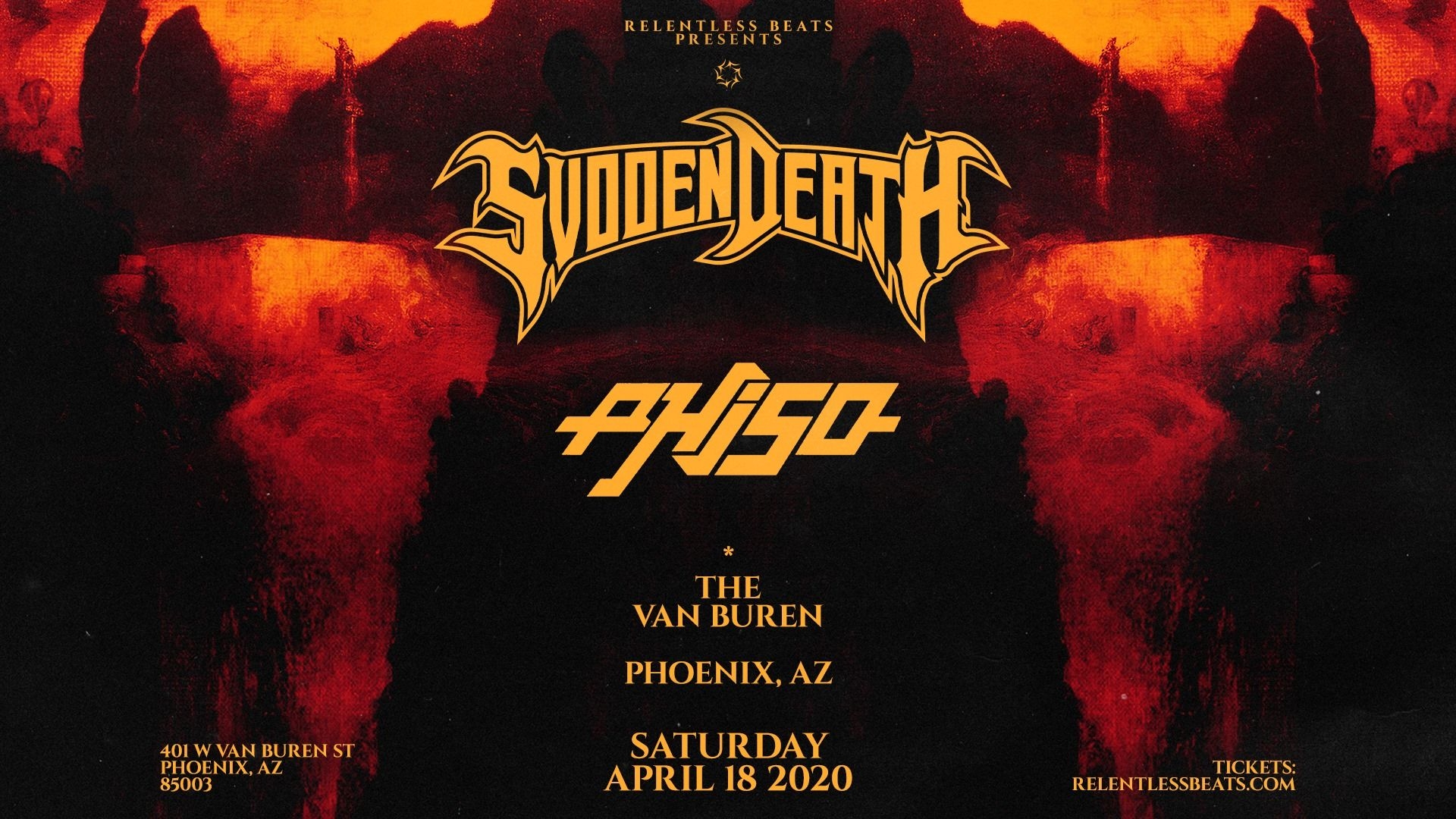 1920x1080 Svdden Death + Phiso [EVENT GUIDE]. Find Ticket & Lineup Info, Desktop