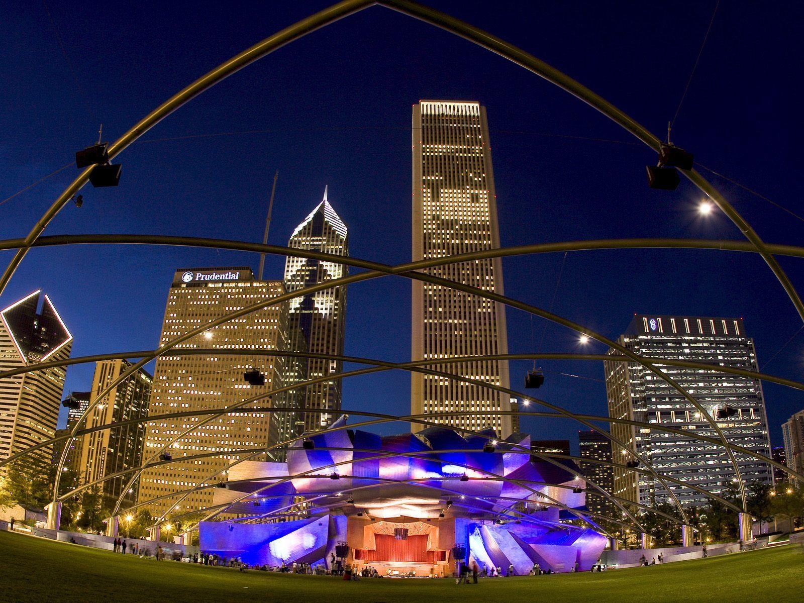1600x1200 Pavilion Millennium Park Chicago Illinois Wallpaper, Desktop