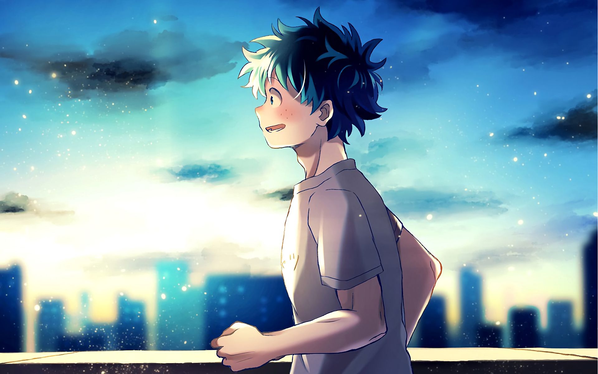 1920x1200 Desktop Wallpaper Izuku Midoriya, Boku No Hero Academia, Anime Boy, Cute, HD Image, Picture, Background, C23980, Desktop