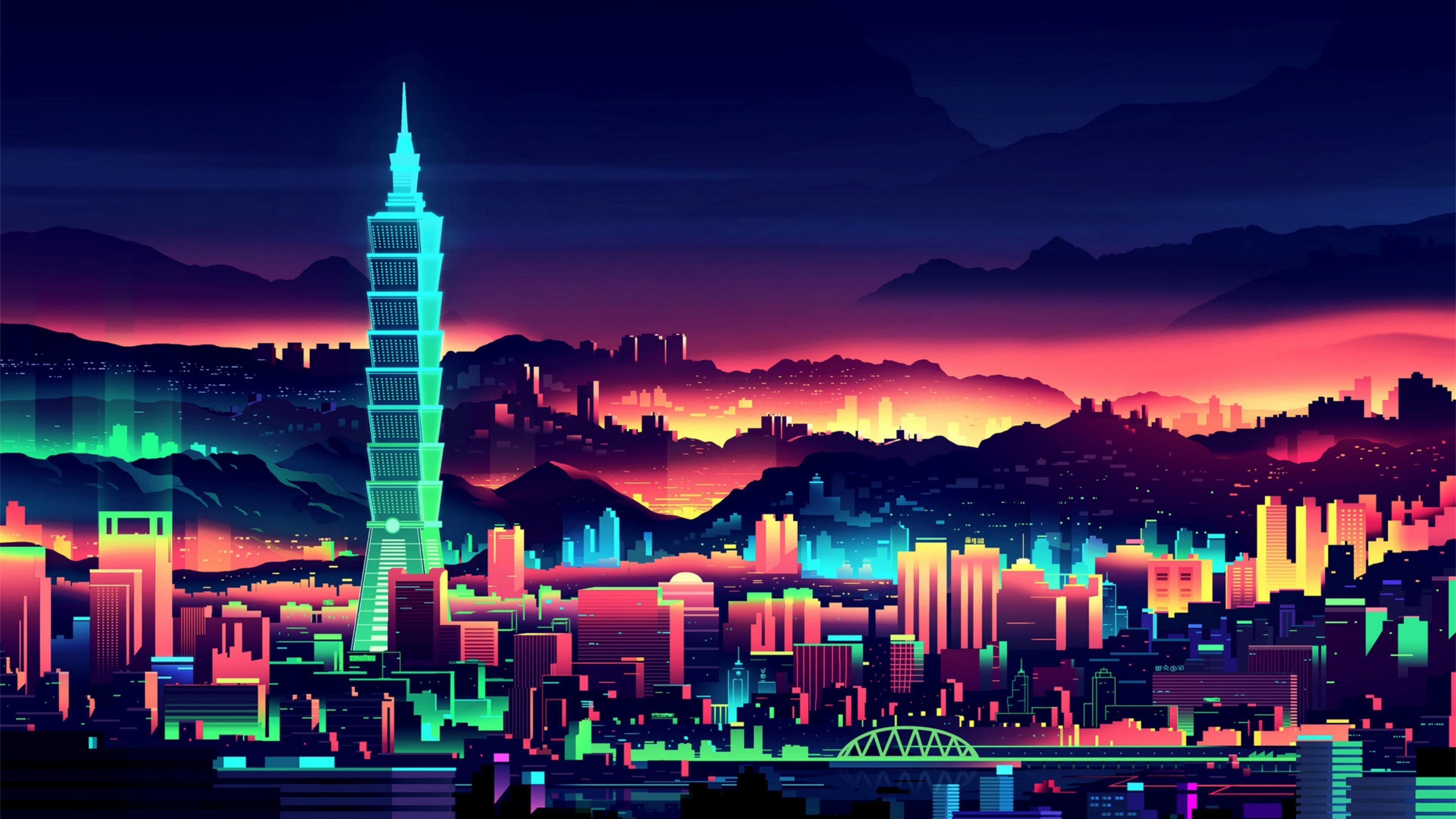 3840x2160 Digital Drawing Wallpaper Free Digital Drawing Background, Desktop