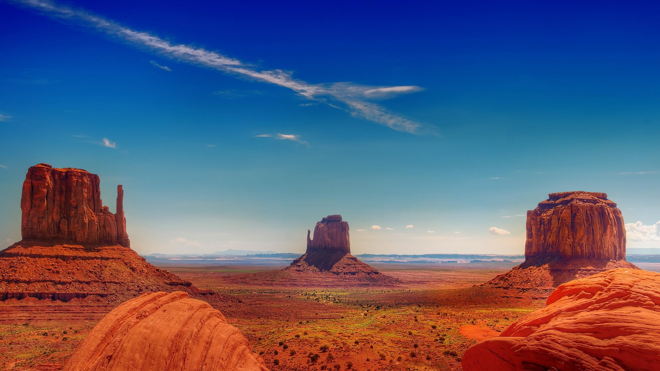 2560x1440 Monument Valley HD Wallpaper, Desktop