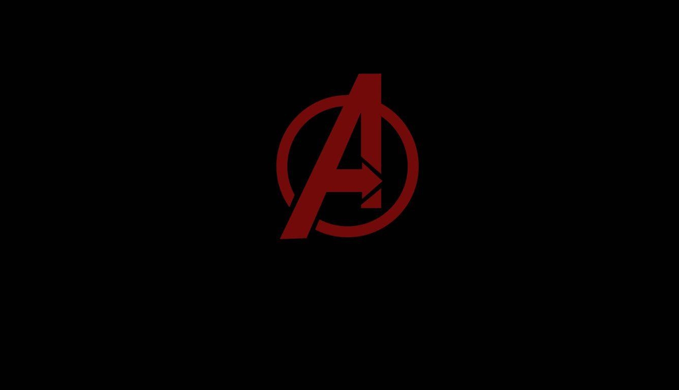 1340x770 Avengers Minimal Logo Laptop HD HD 4k Wallpaper, Image, Desktop