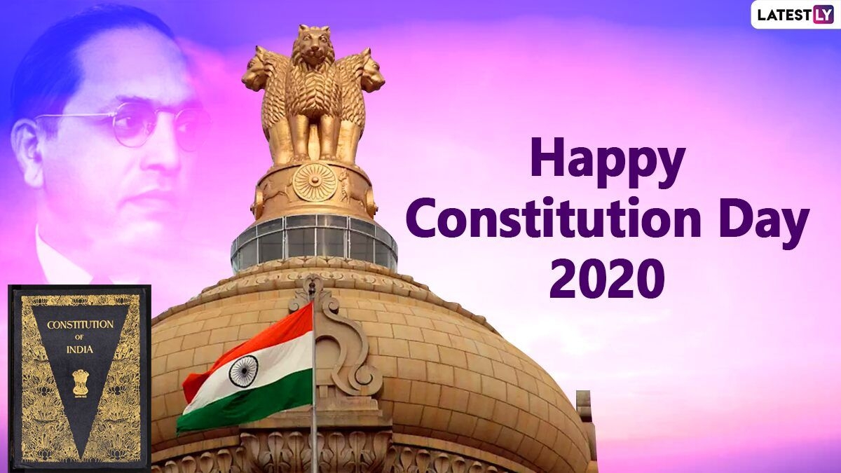 1200x680 Constitution Day 2020 Wishes and Samvidhan Diwas HD Image: WhatsApp Messages, BR Ambedkar Quotes and Facebook Greetings to Send Wishes of National Law Day, Desktop