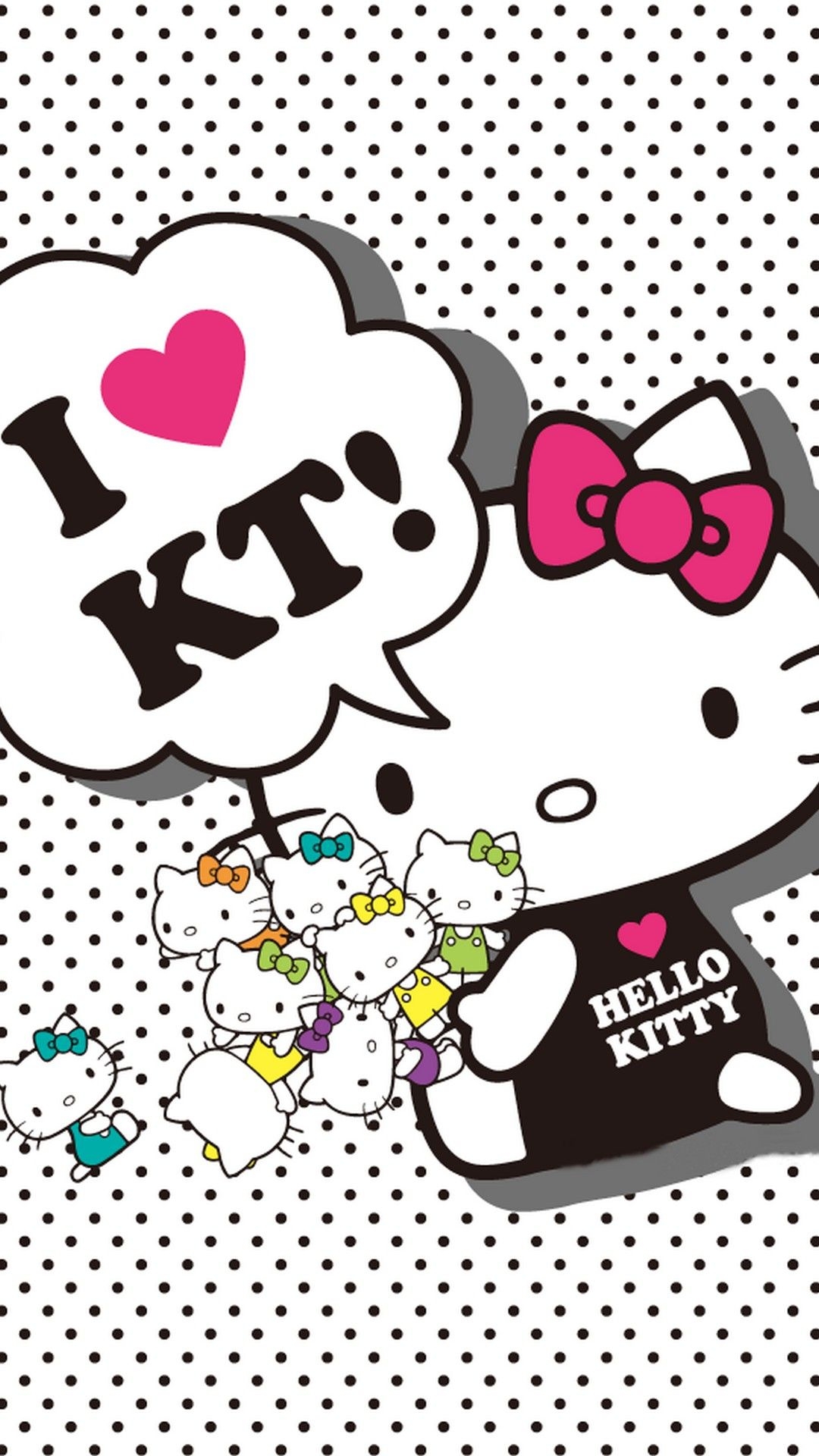 1080x1920 Hello Kitty HD Wallpaper For Mobile With Image Resolution Kitty Kt, Phone