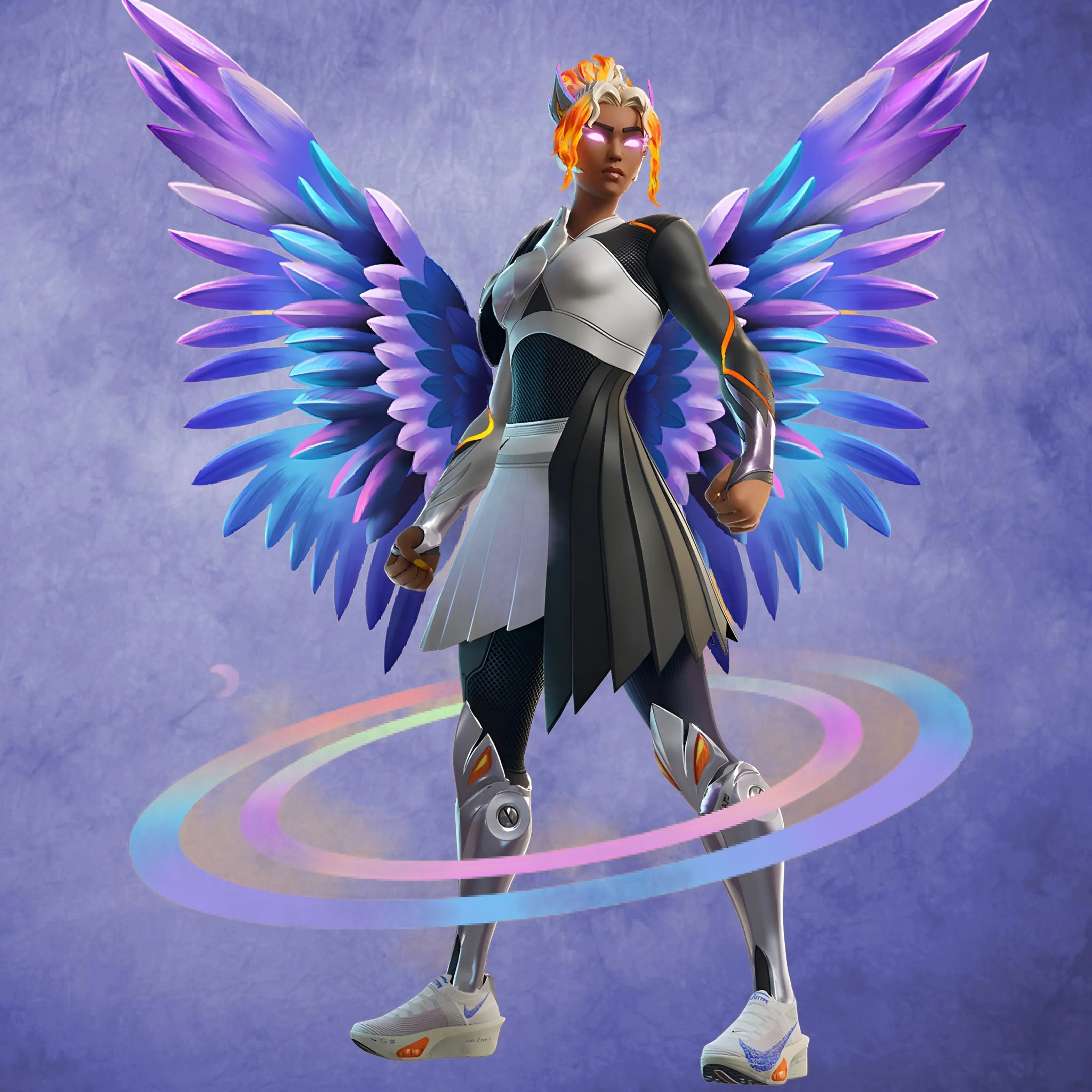 2050x2050 Nike Goddess Fortnite wallpaper, Phone