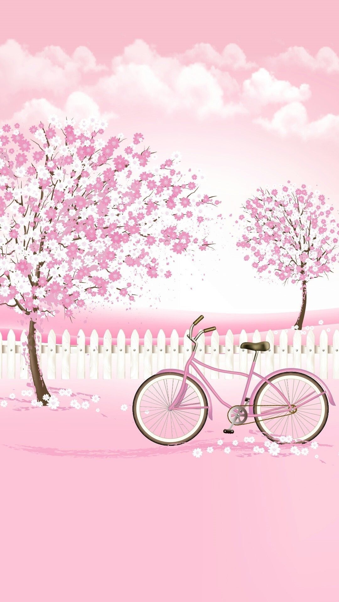 1080x1920 walpaper. Cute girl wallpaper, Pink and white background, Pink wallpaper, Phone