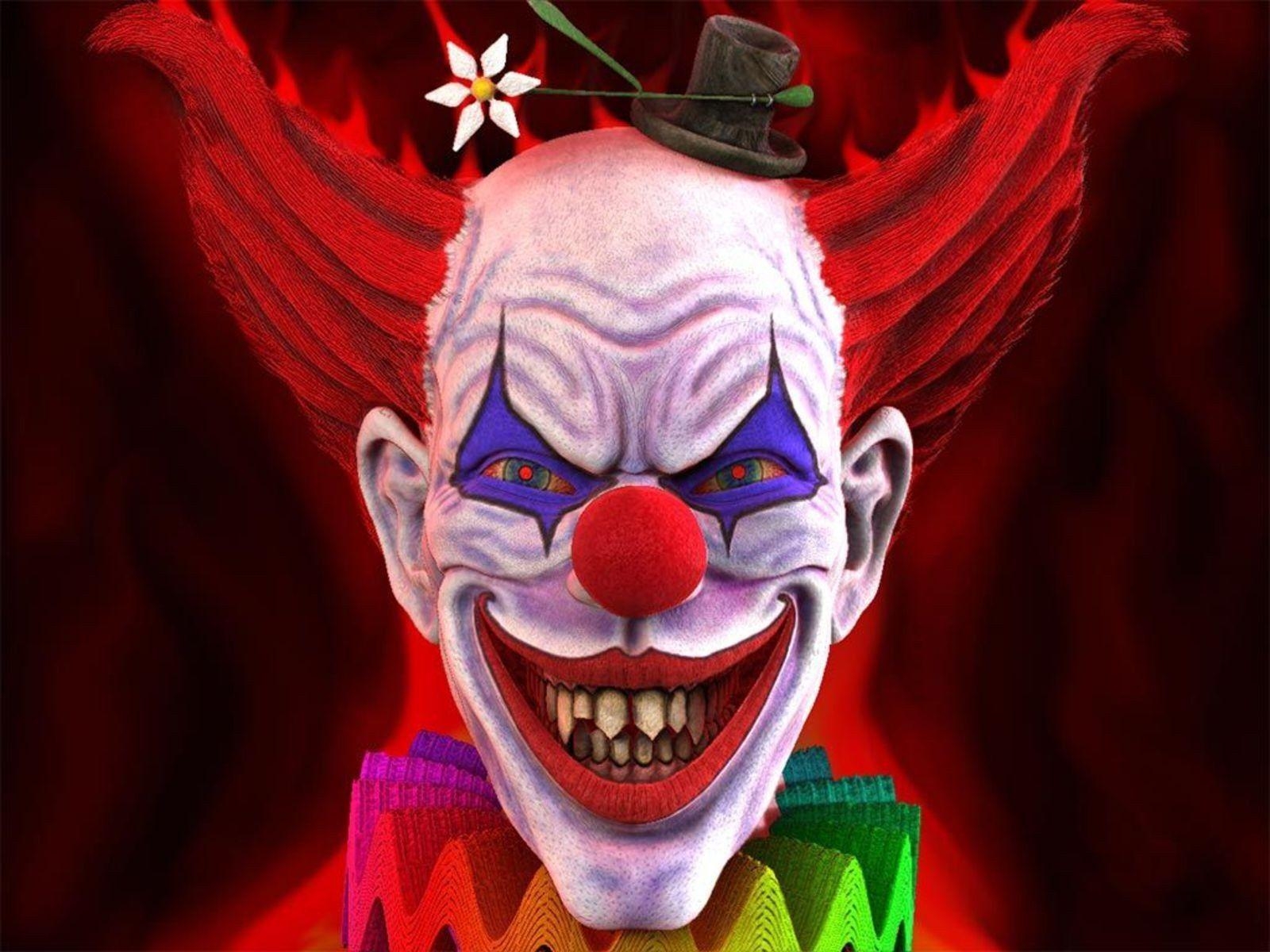 1600x1200 Evil Clown Wallpaper, Desktop