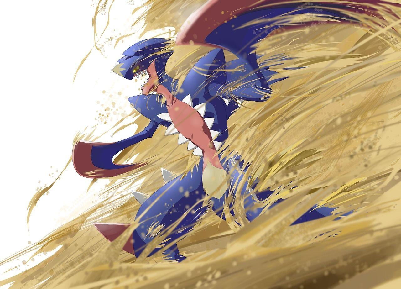 1280x930 Whoever the artist is, they did Mega Garchomp perfect!, Desktop