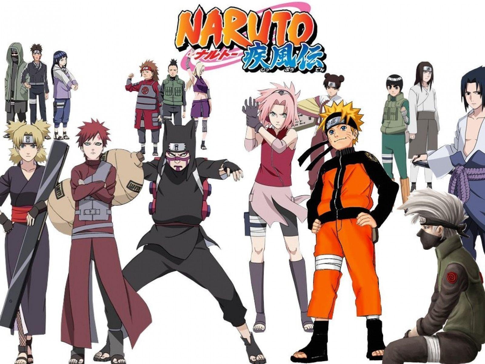 1600x1200 Naruto Characters Wallpaper, Desktop