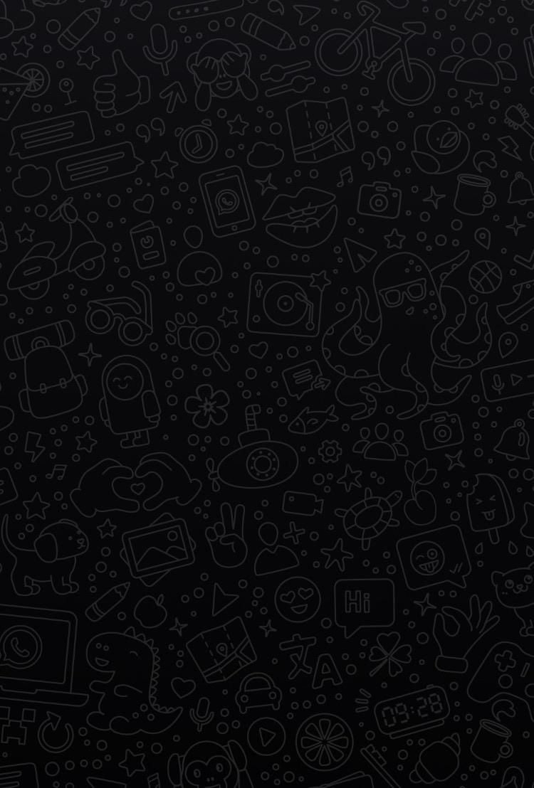 750x1110 In celebration of WhatsApps dark mode!. Dark phone, Phone