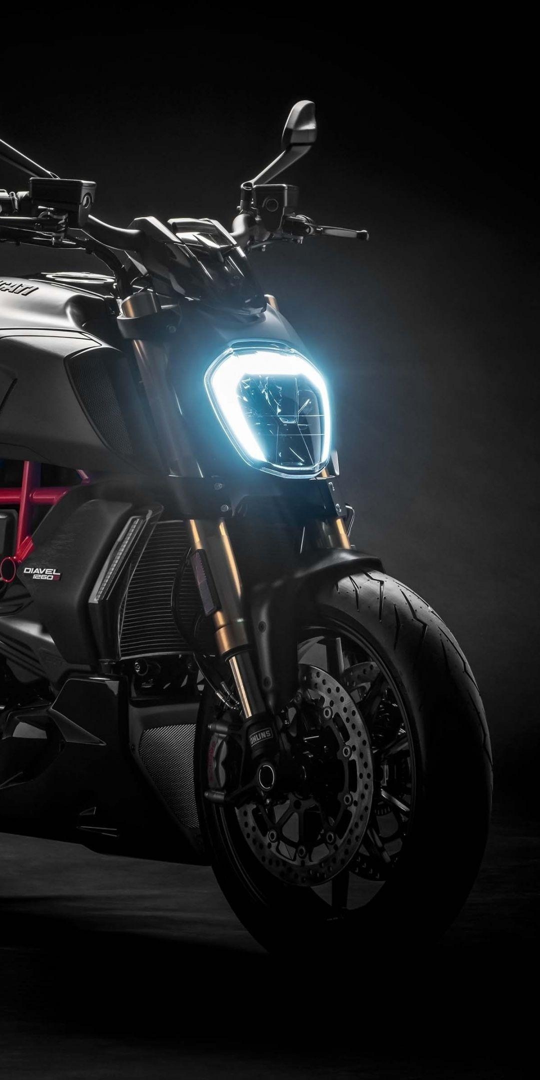 1080x2160 Ducati Diavel 1260 S, sport bike, dark,  wallpaper. Ducati, Phone