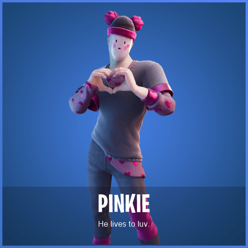 520x520 Pinkie Fortnite wallpaper, Phone