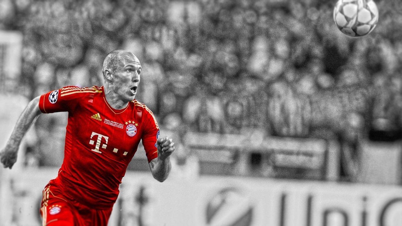 1370x770 Arjen Robben Wallpaper, Desktop