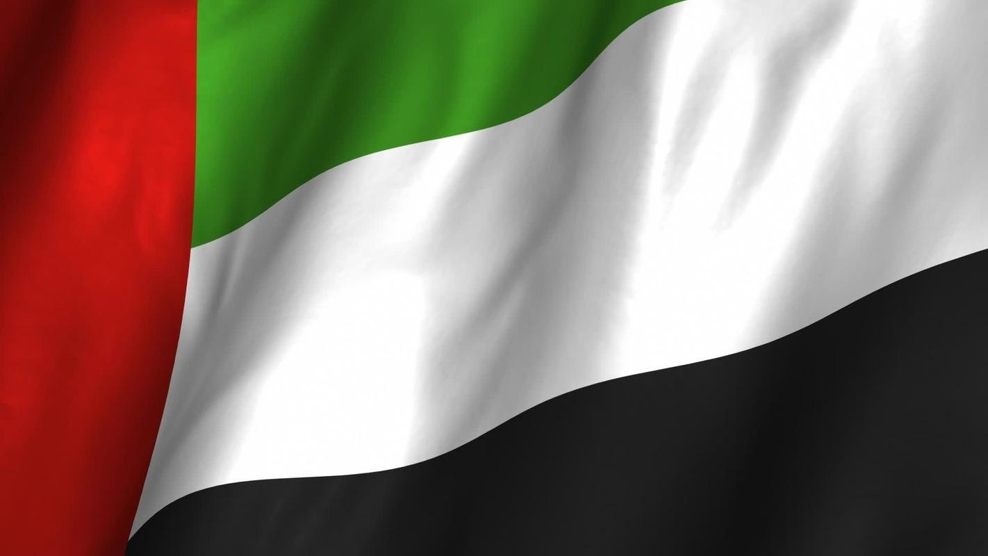 1430x800 United Arab Emirates Flag for Android, Desktop