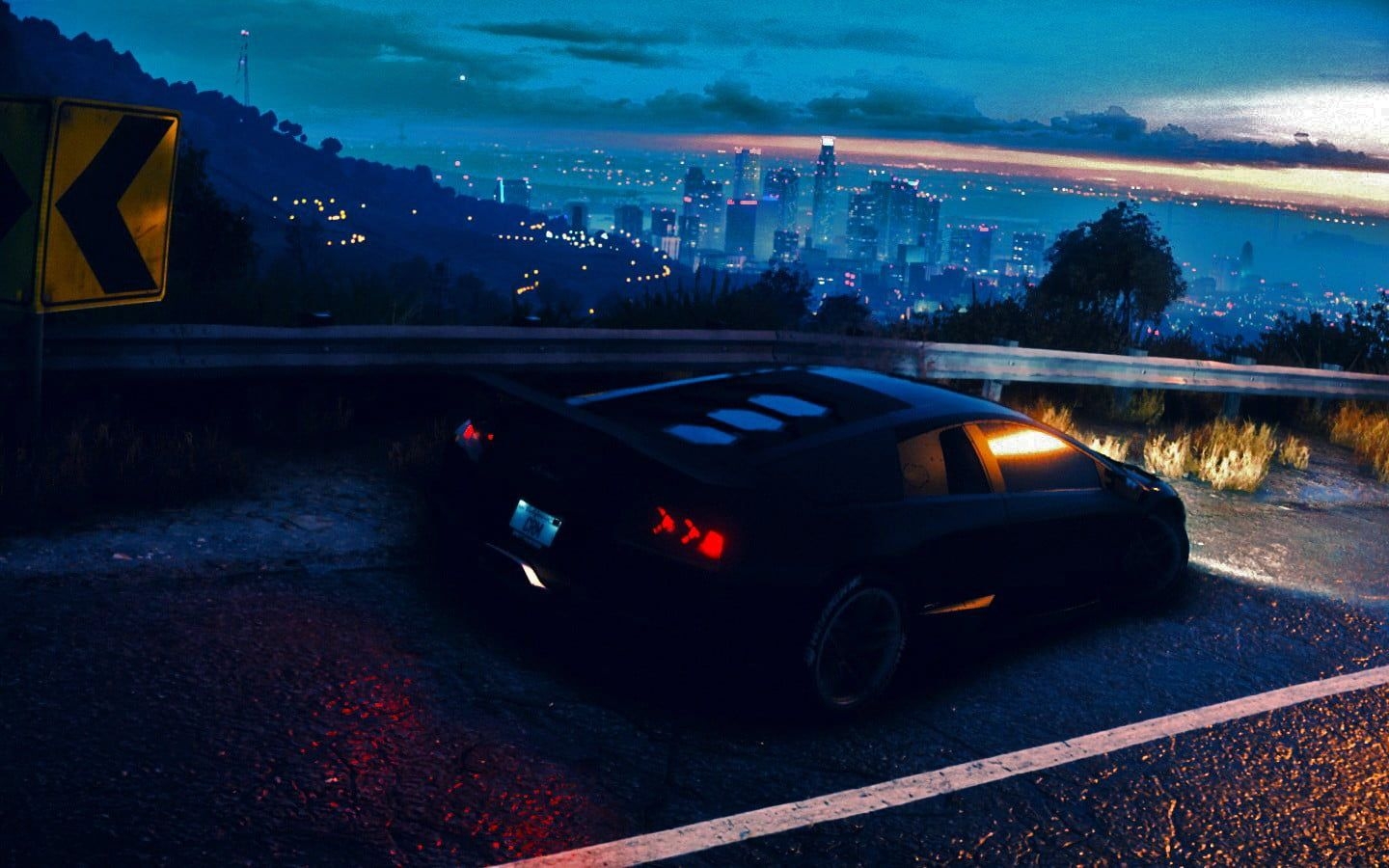 1440x900 Black coupe, Need for Speed, Lamborghini Aventador, PC, Desktop