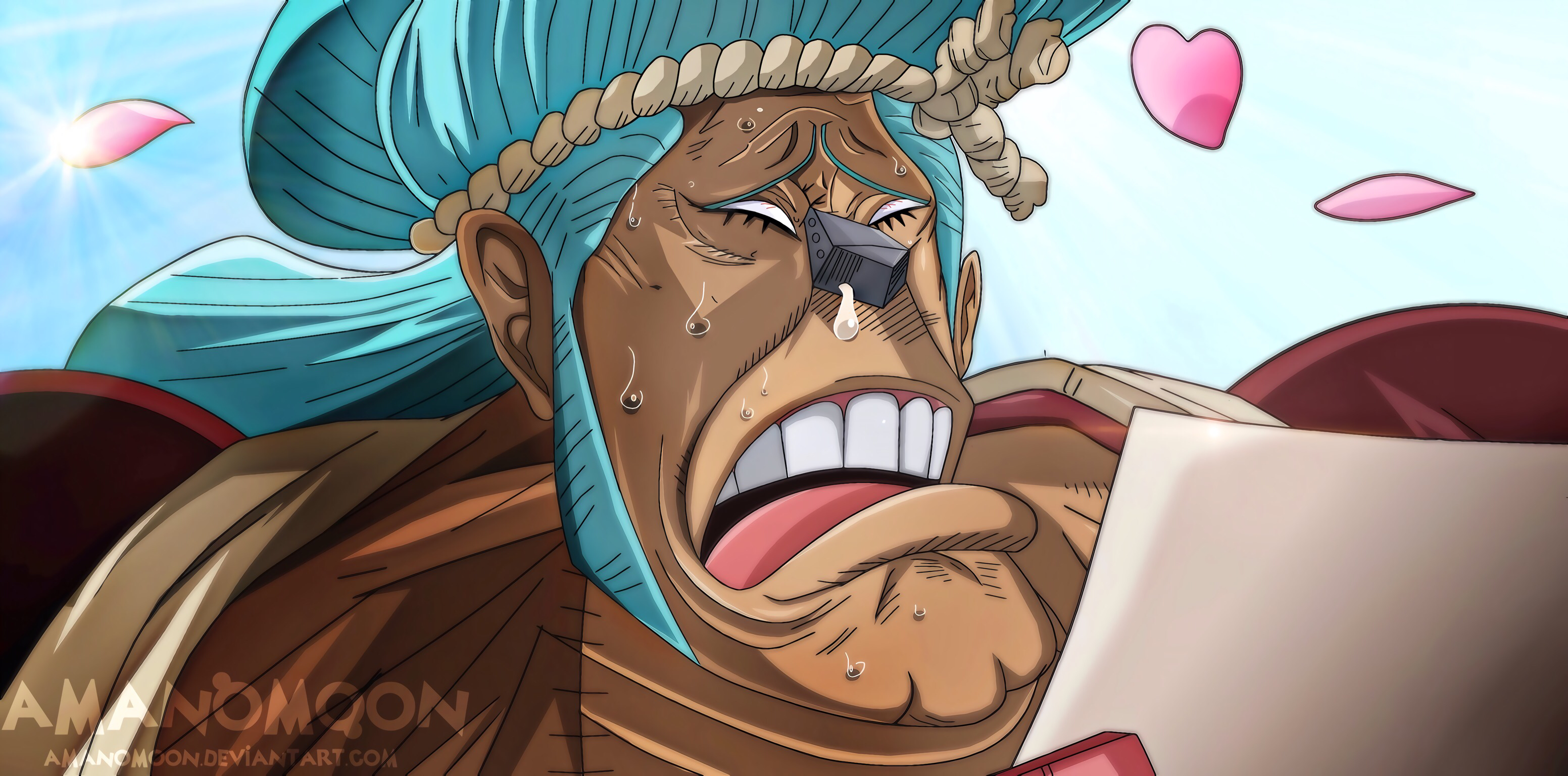 3110x1540 Franky One Piece Wallpaper Free Franky One Piece, Dual Screen