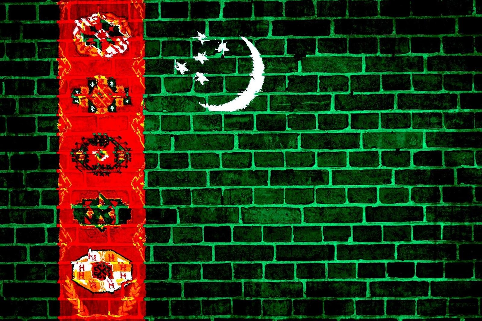 1600x1070 Imagehub: Turkmenistan Flag HD Free Download, Desktop