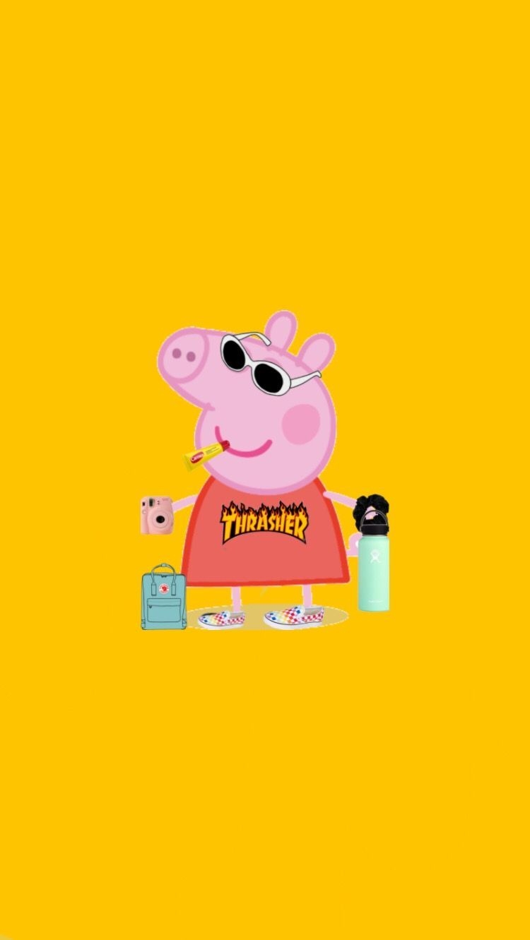 750x1340 Peppa Pig Aesthetic Wallpaper posted.cutewallpaper.org, Phone