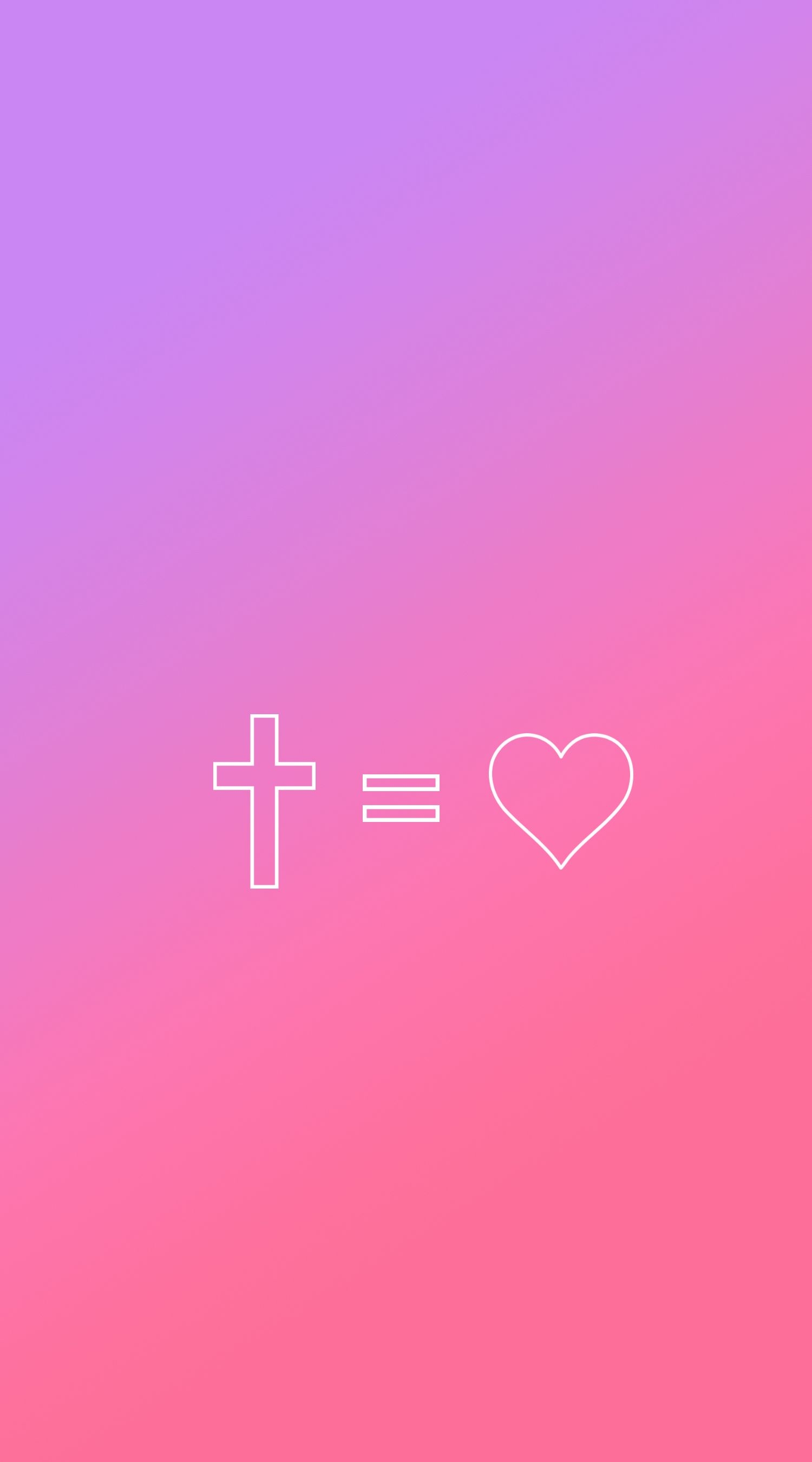 1500x2700 Pink Cross Wallpaper Free Pink Cross Background, Phone