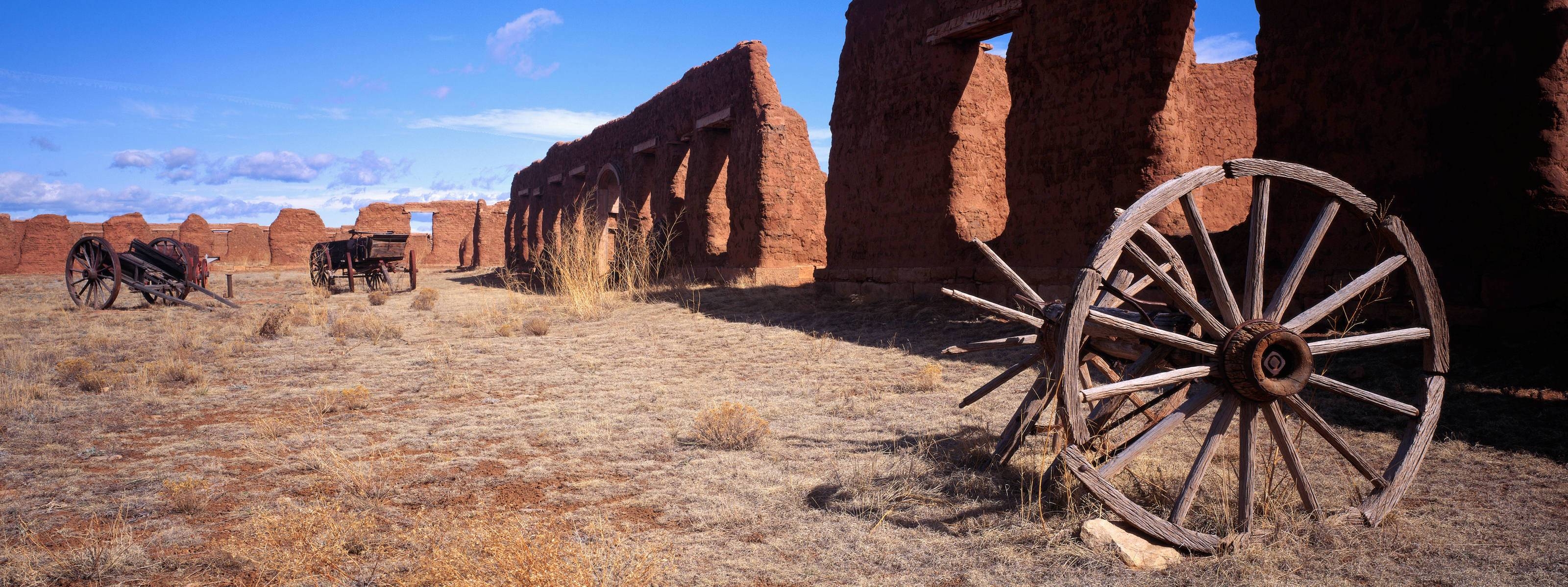 3200x1200 Wallpaper Old West, Dual Screen