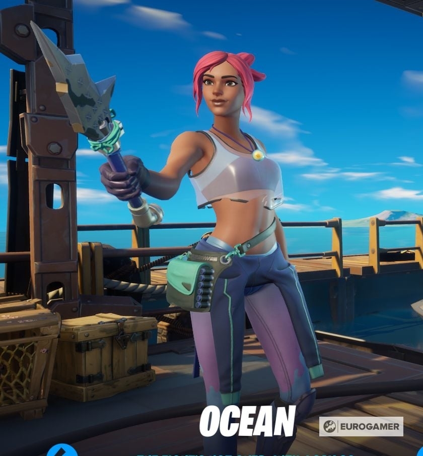 840x910 Ocean Fortnite wallpaper, Phone