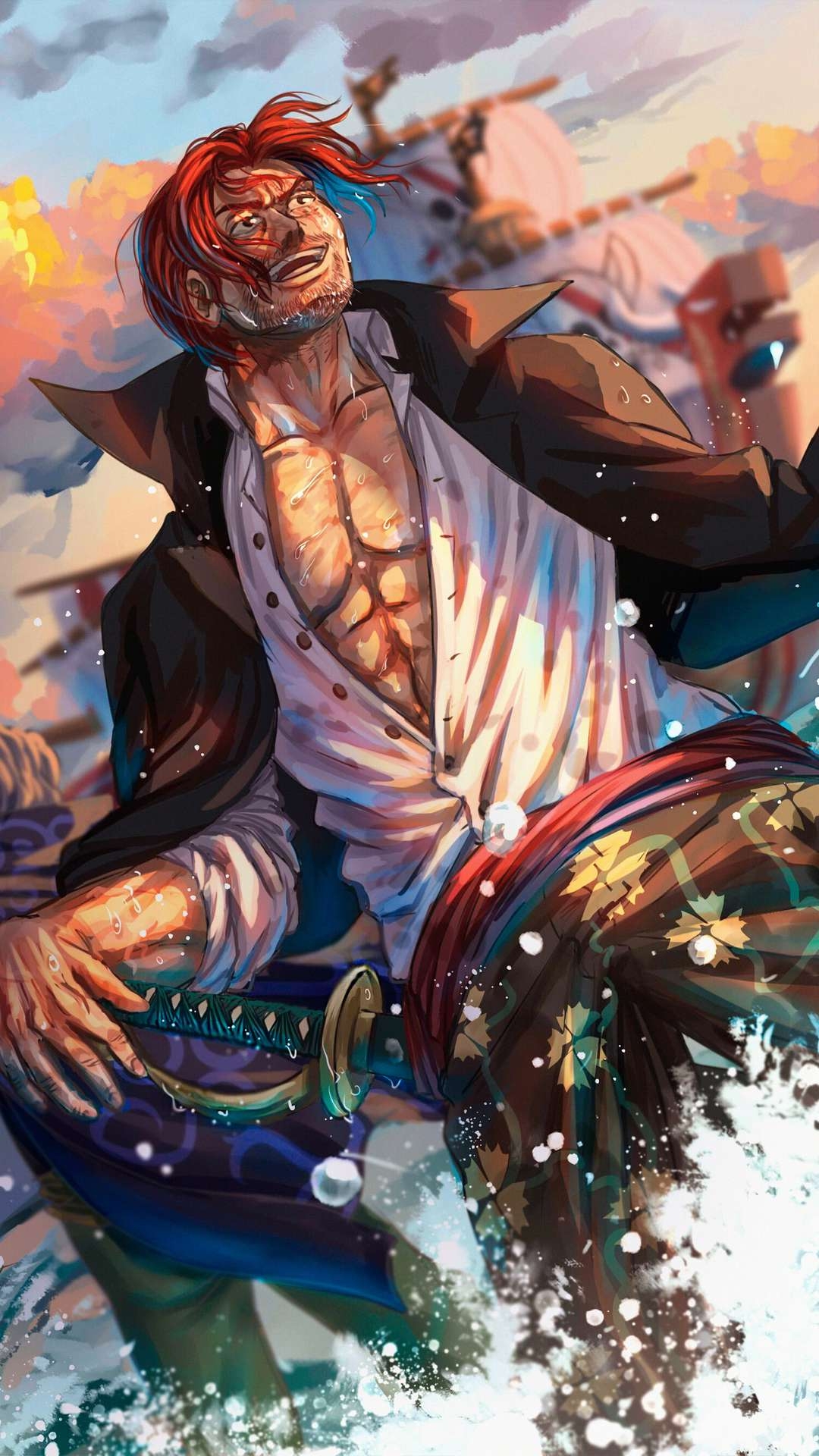 1080x1920 Shanks Wallpaper for iPhone and Android, Phone