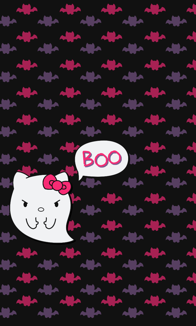 770x1280 Halloween Hello Kitty Wallpaper, Phone