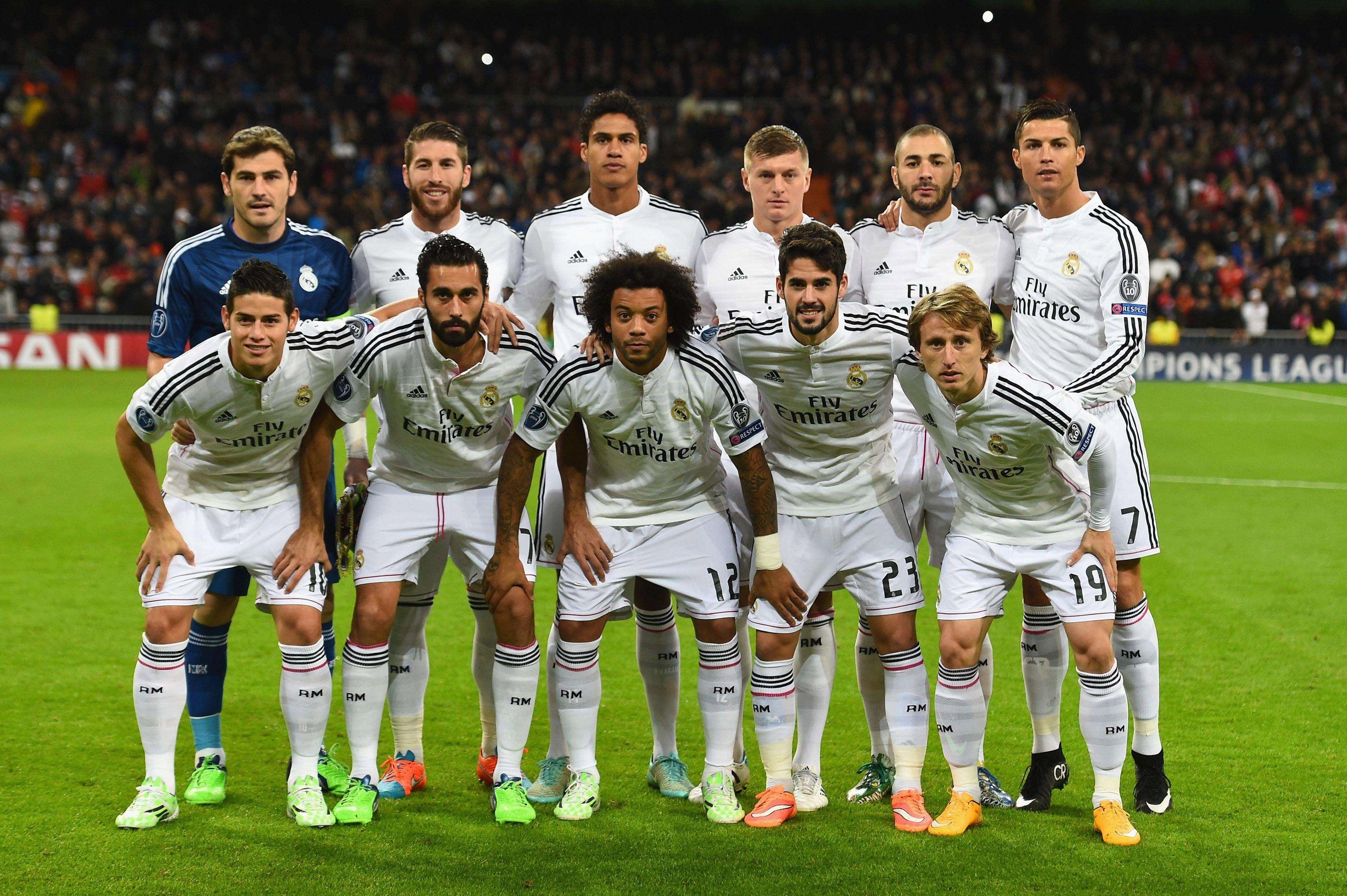 3000x2000 Real Madrid Squad 2015 Photo Sport Wallpaper F Wallpaper, Desktop