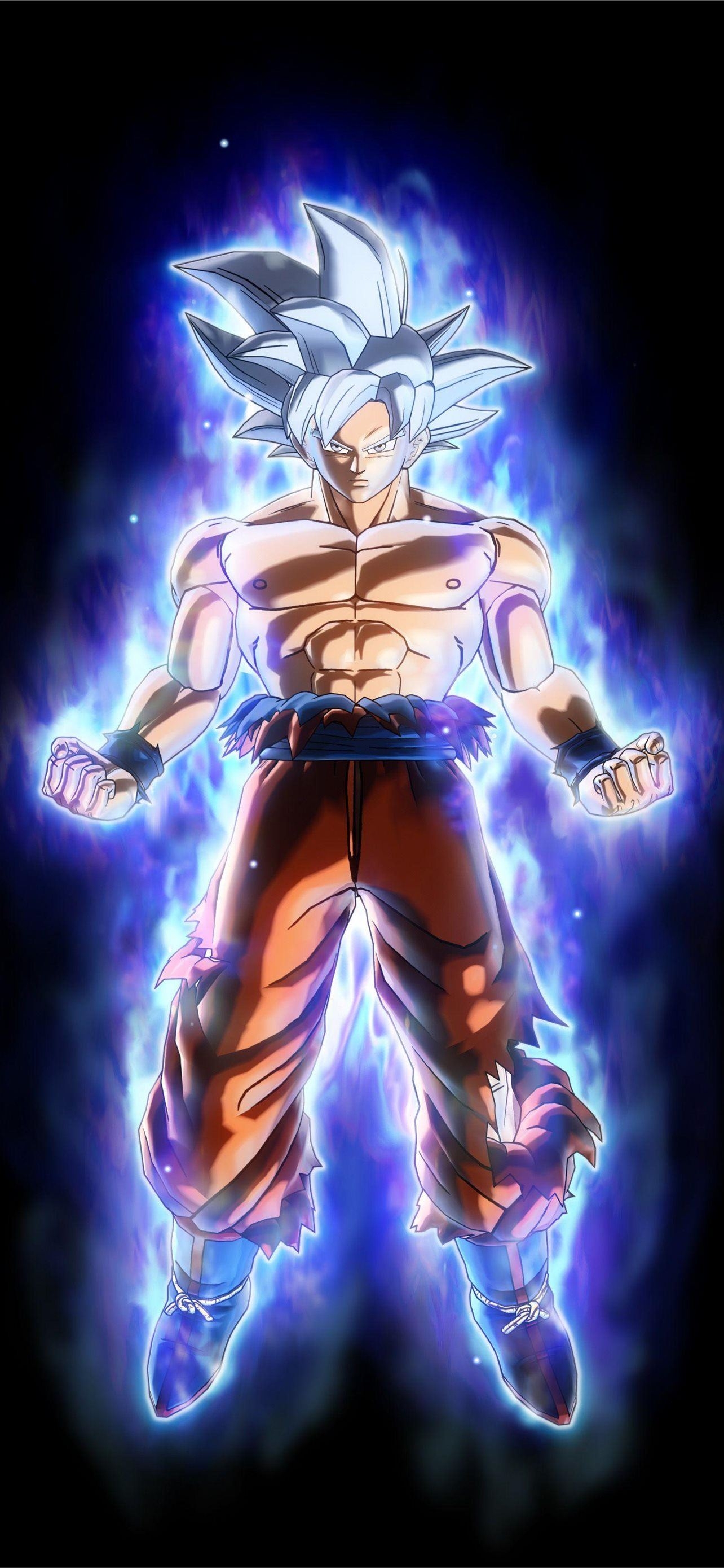 1290x2780 Goku Ultra Instinct Full Body Cave, Phone