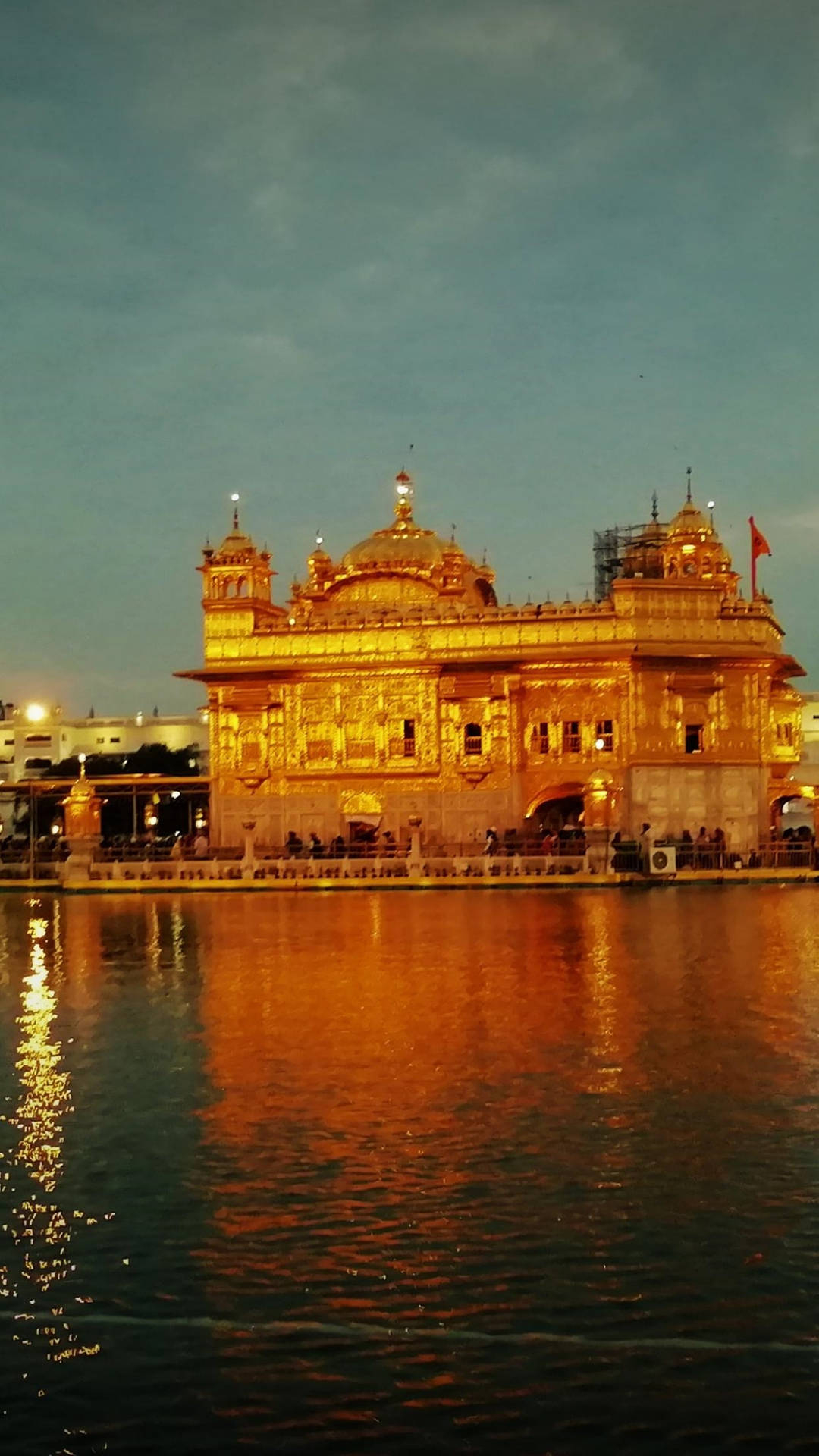 1080x1920 Golden Temple HD Wallpaper, Phone