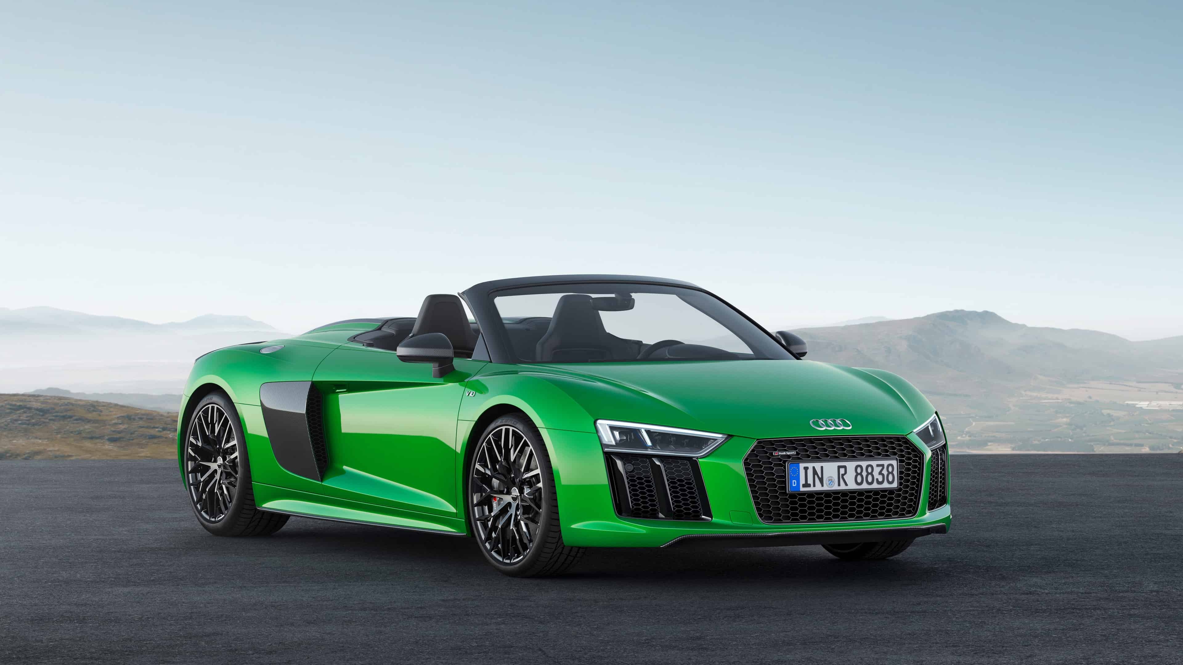 3840x2160 Audi R8 Spyder V10 Plus UHD 4K Wallpaper, Desktop