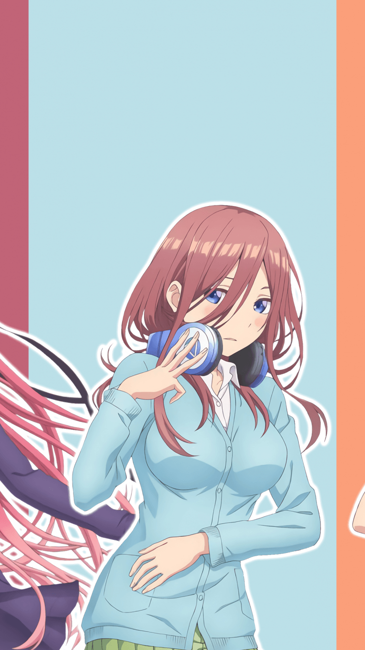 750x1340 Download  The Quintessential Quintuplets, Manga, Phone