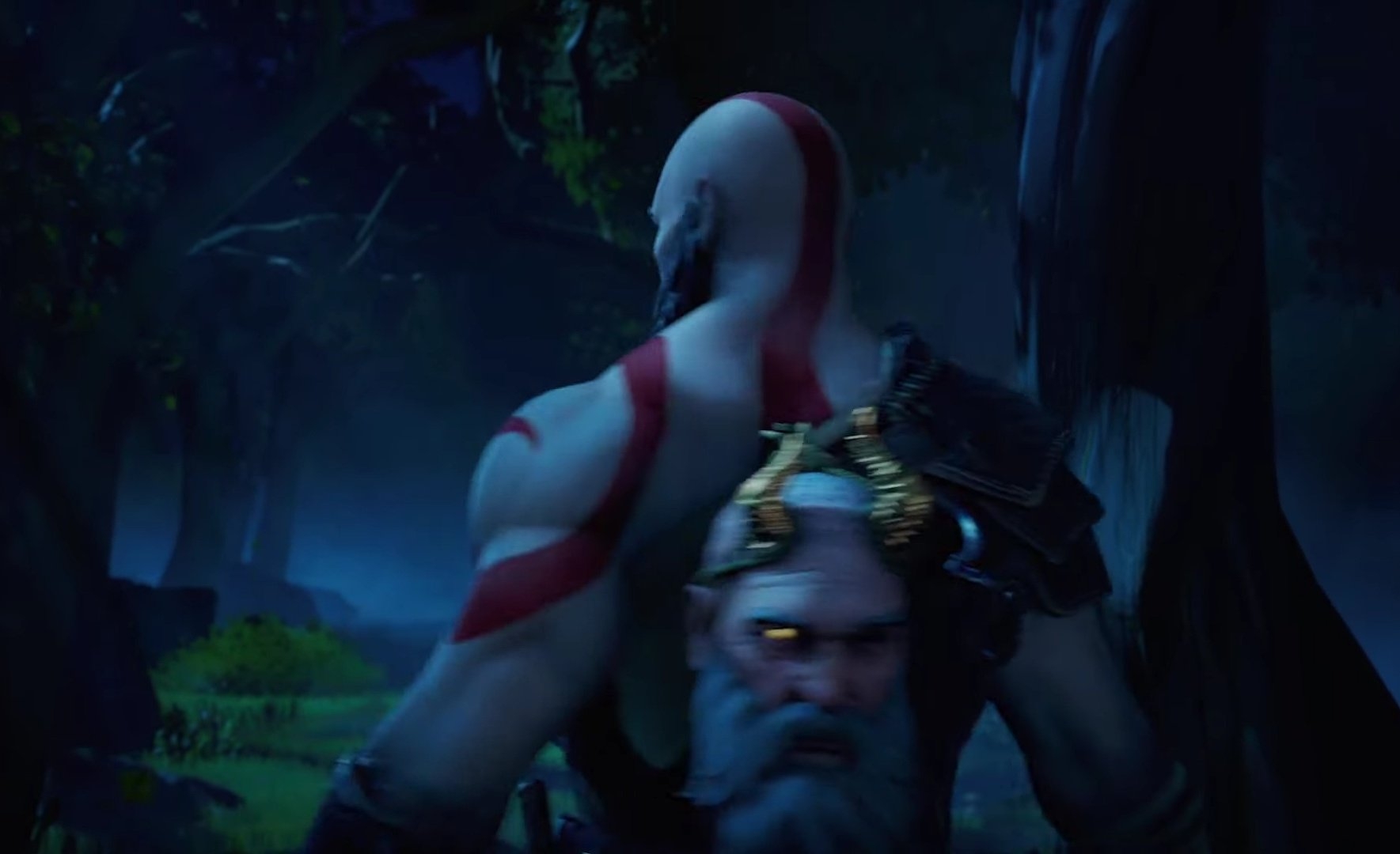 1770x1080 Kratos Fortnite wallpaper, Desktop