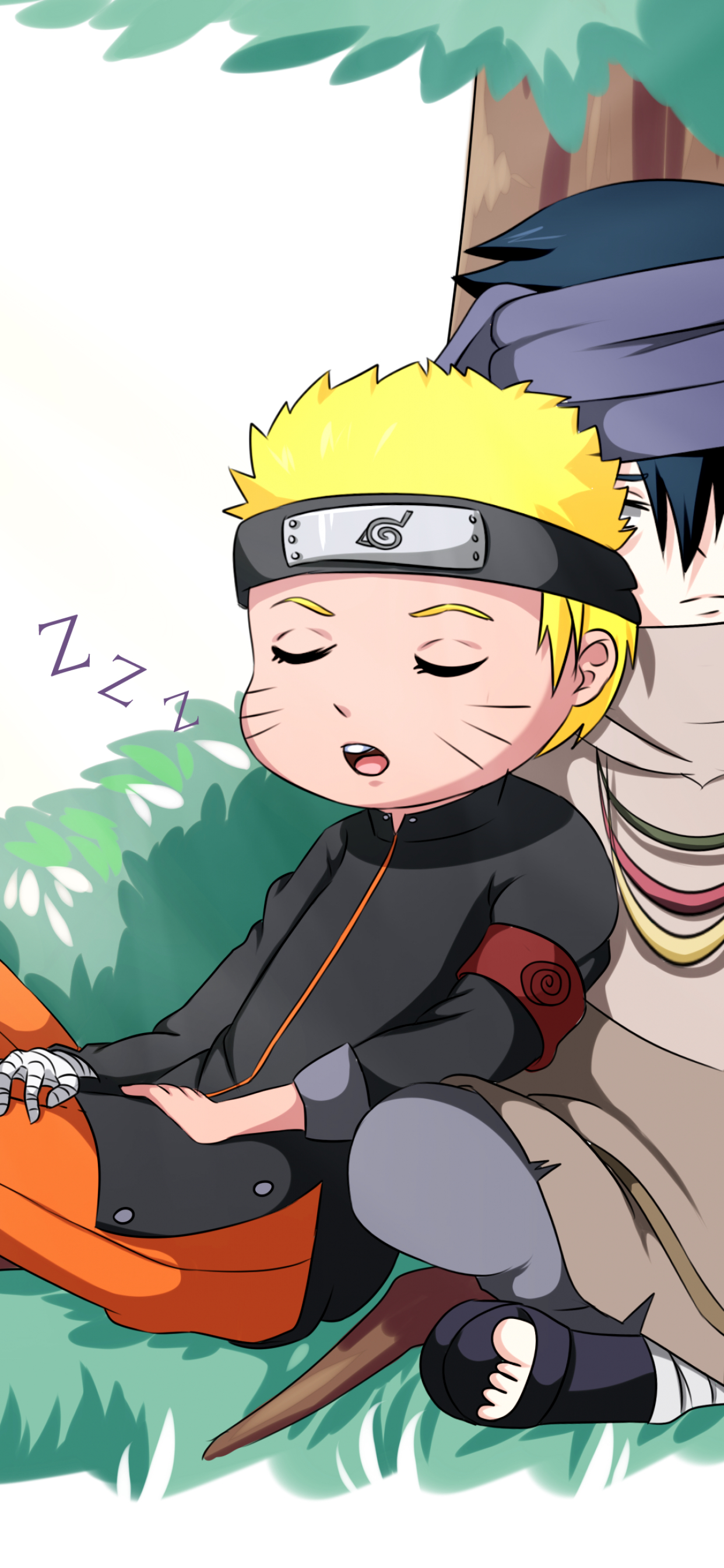 1250x2690 Download  Uchiha Sasuke, Uzumaki Naruto, Cute, Chibi, Friends Wallpaper for iPhone 11 Pro Max & XS Max, Phone