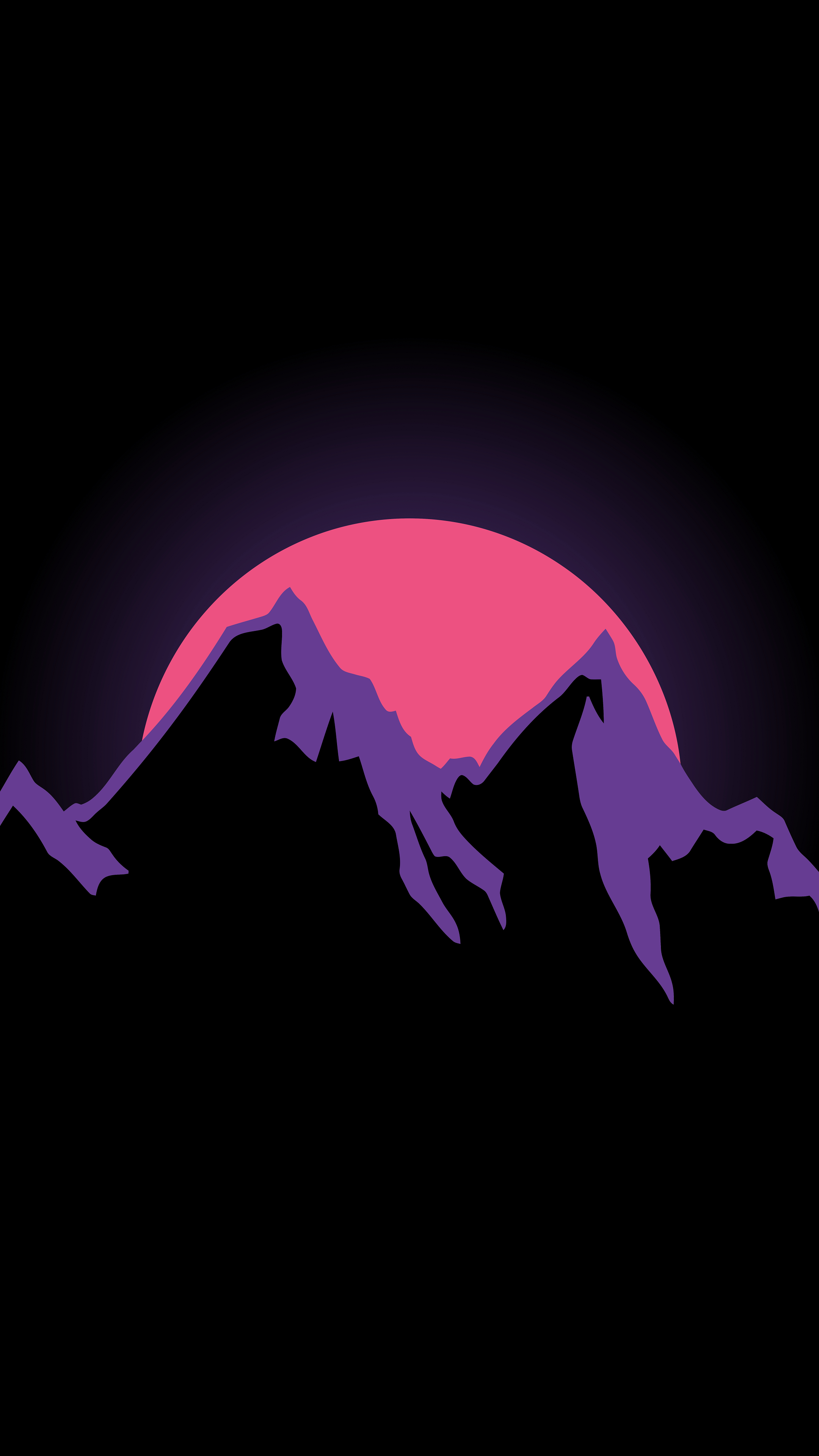 2160x3840 Outrun Styled Sunset. [], Phone