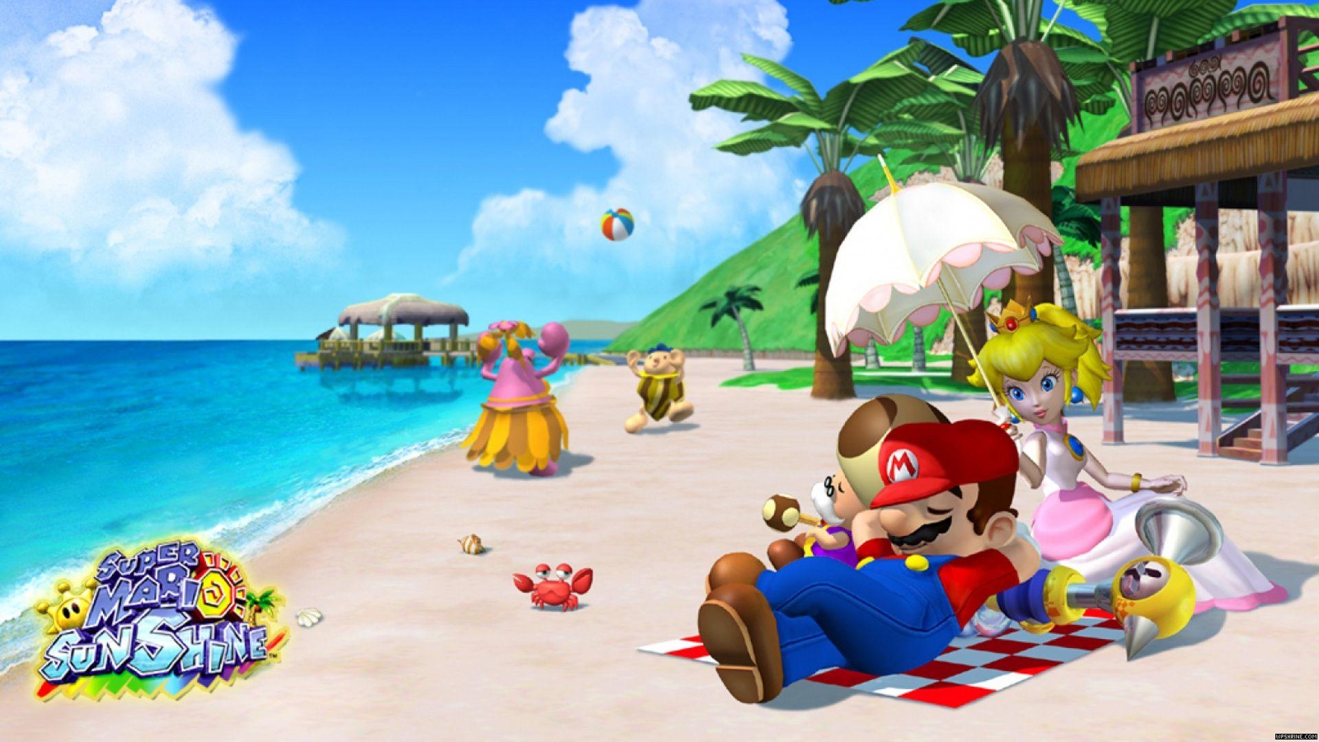 1920x1080 Super Mario Sunshine HD Wallpaper. Background, Desktop