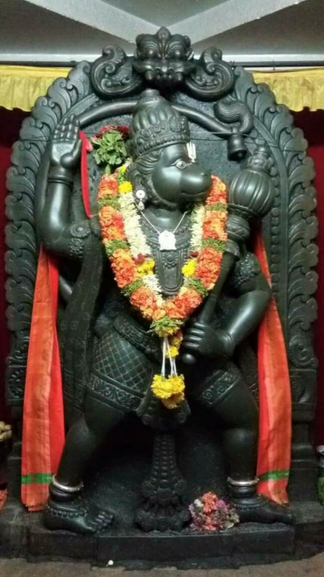 1080x1920 Banaswadi Hanuman Temple Swamy. Hanuman wallpaper, Hanuman pics, Anjaneya, Phone