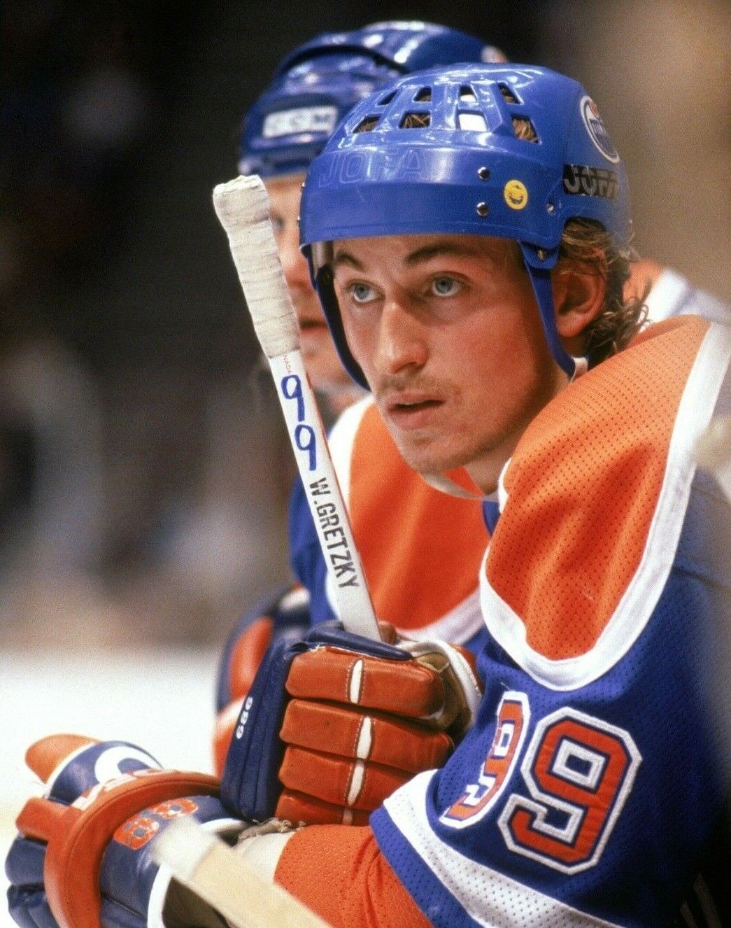 1050x1330 Wayne Gretzky Edmonton Oilers Unsigned, Phone